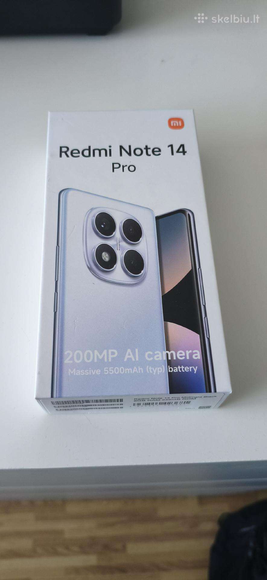Parduodu nauja Redmi note 14 pro