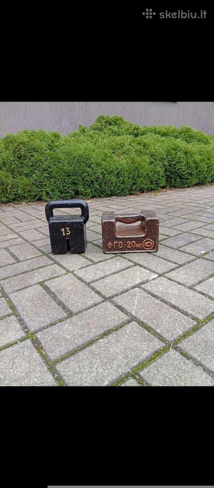 20-13kg.senoviški špyžiniai svarmenis