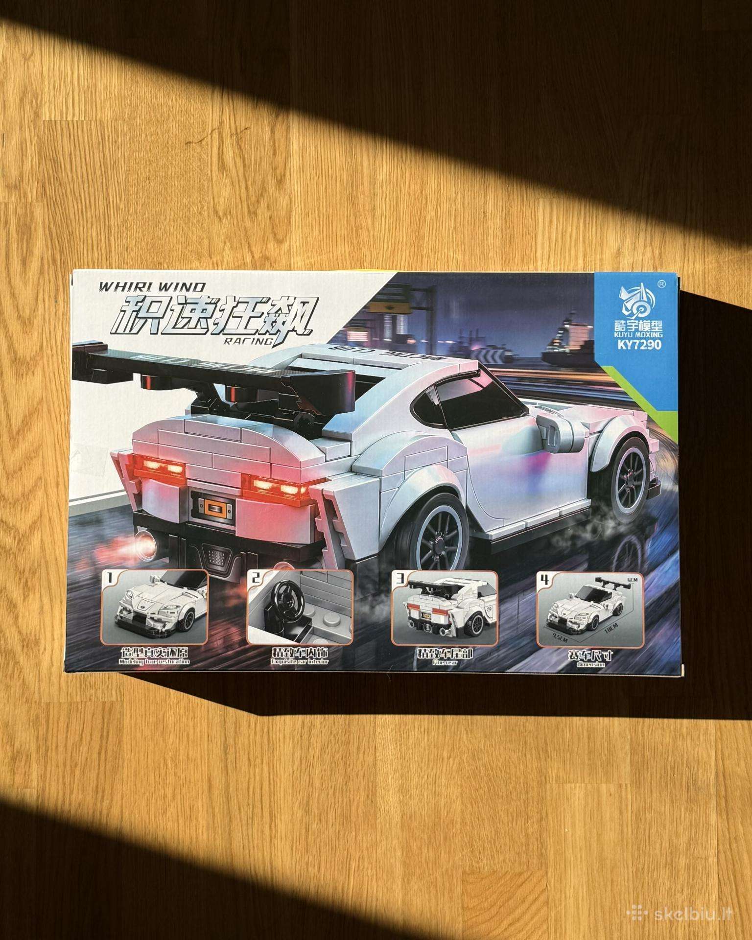Lenktyninis sportinis automobilis konstruktorius