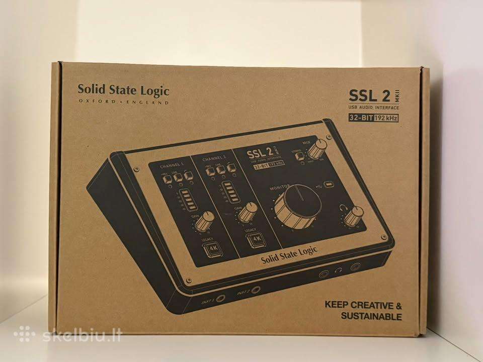 Ssl 2 Mk2 garso plokštė