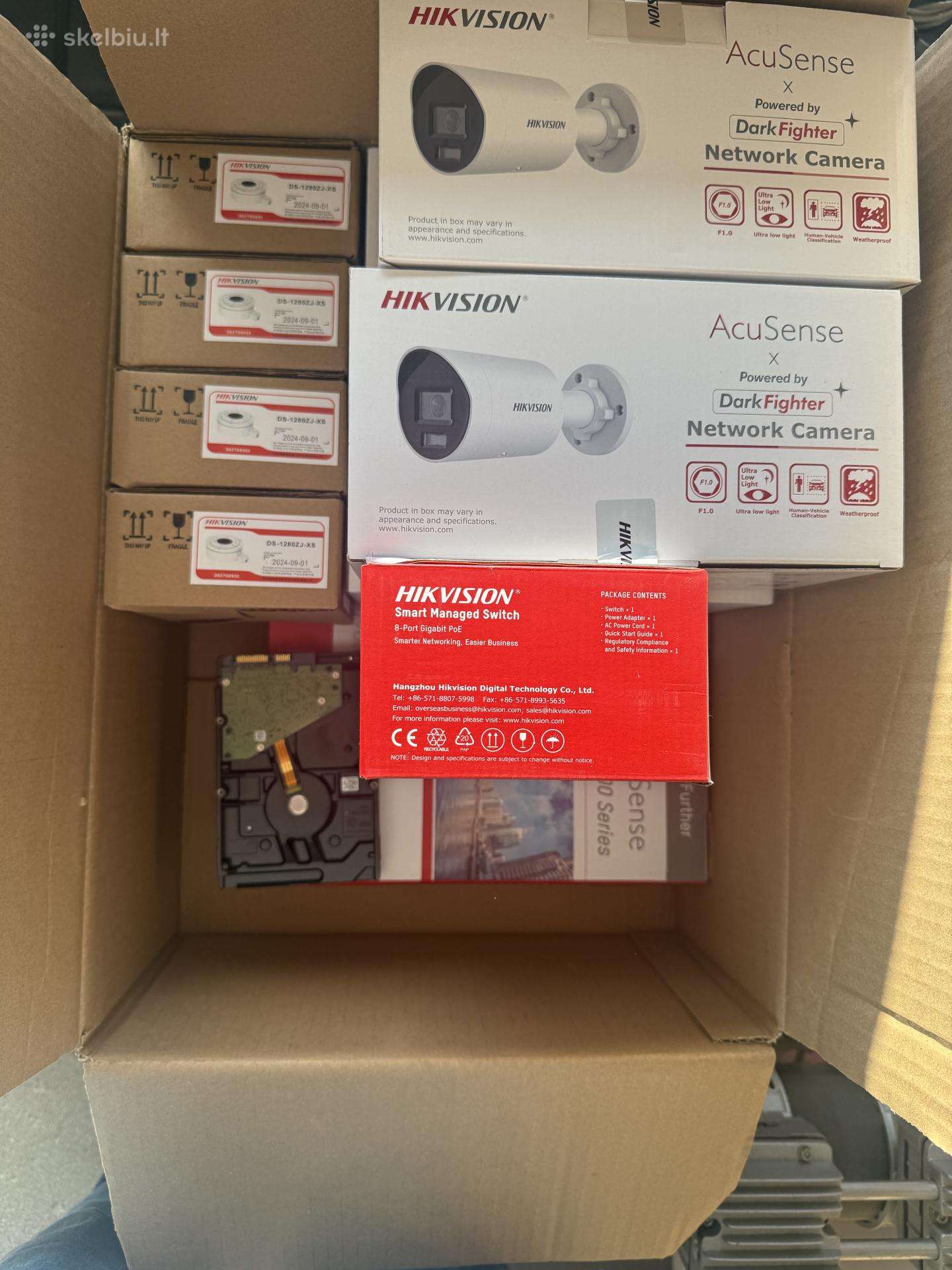 Hikvision Nvr su kameromis