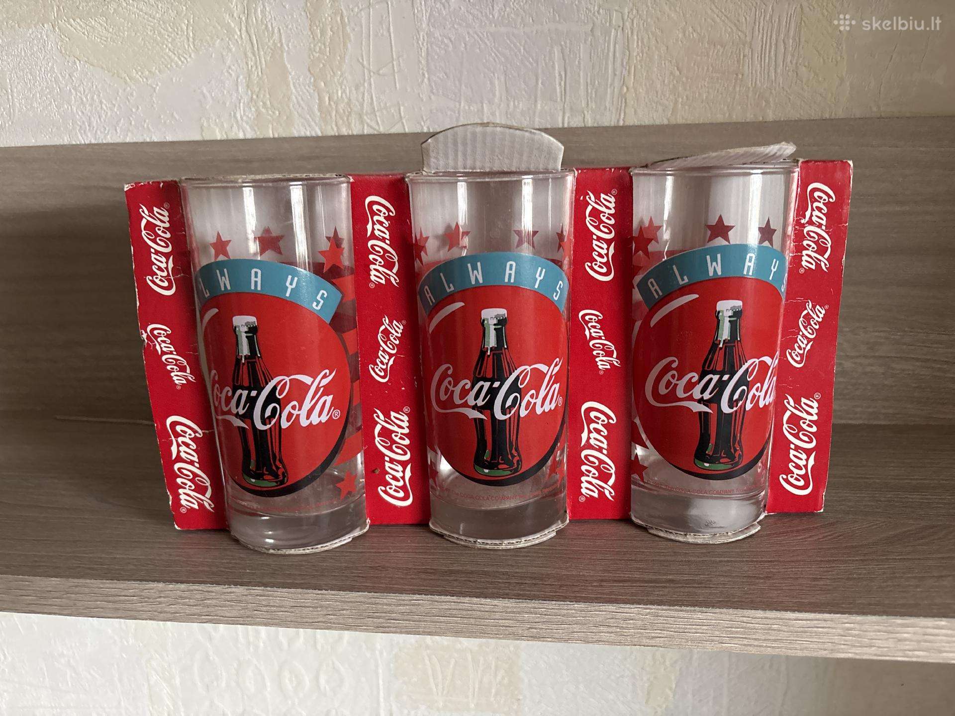 Coca Cola stiklines 2003