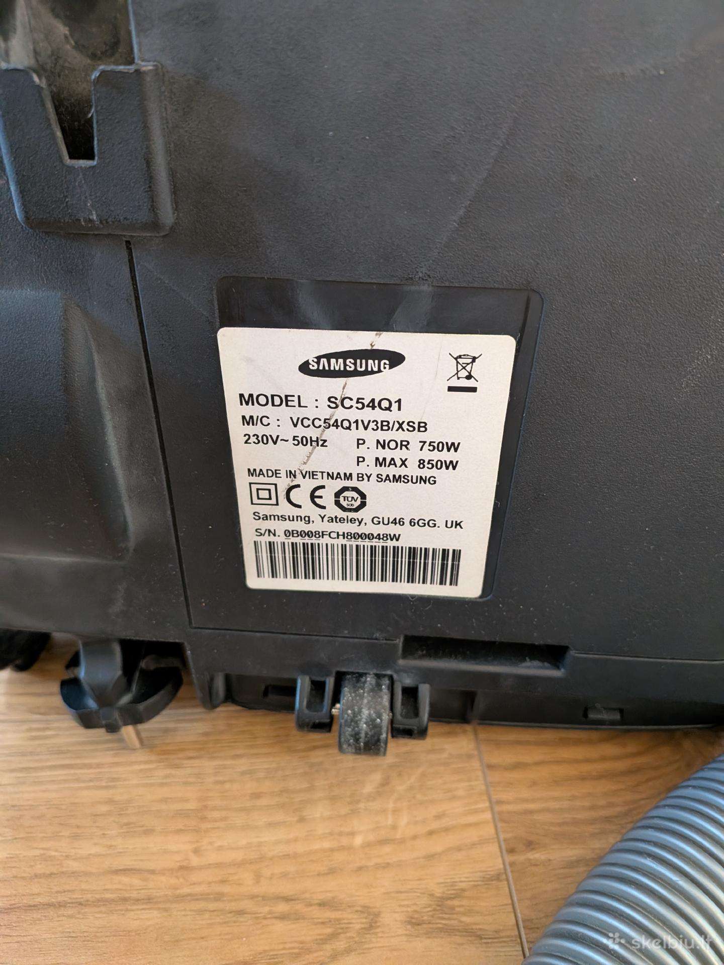 Parduodamas Samsung dulkių siurblys Sc54q1