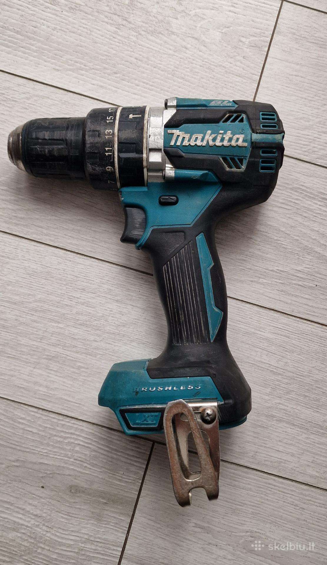 Akumuliatorinis smūginis gręžtuvas Makita Dhp484z
