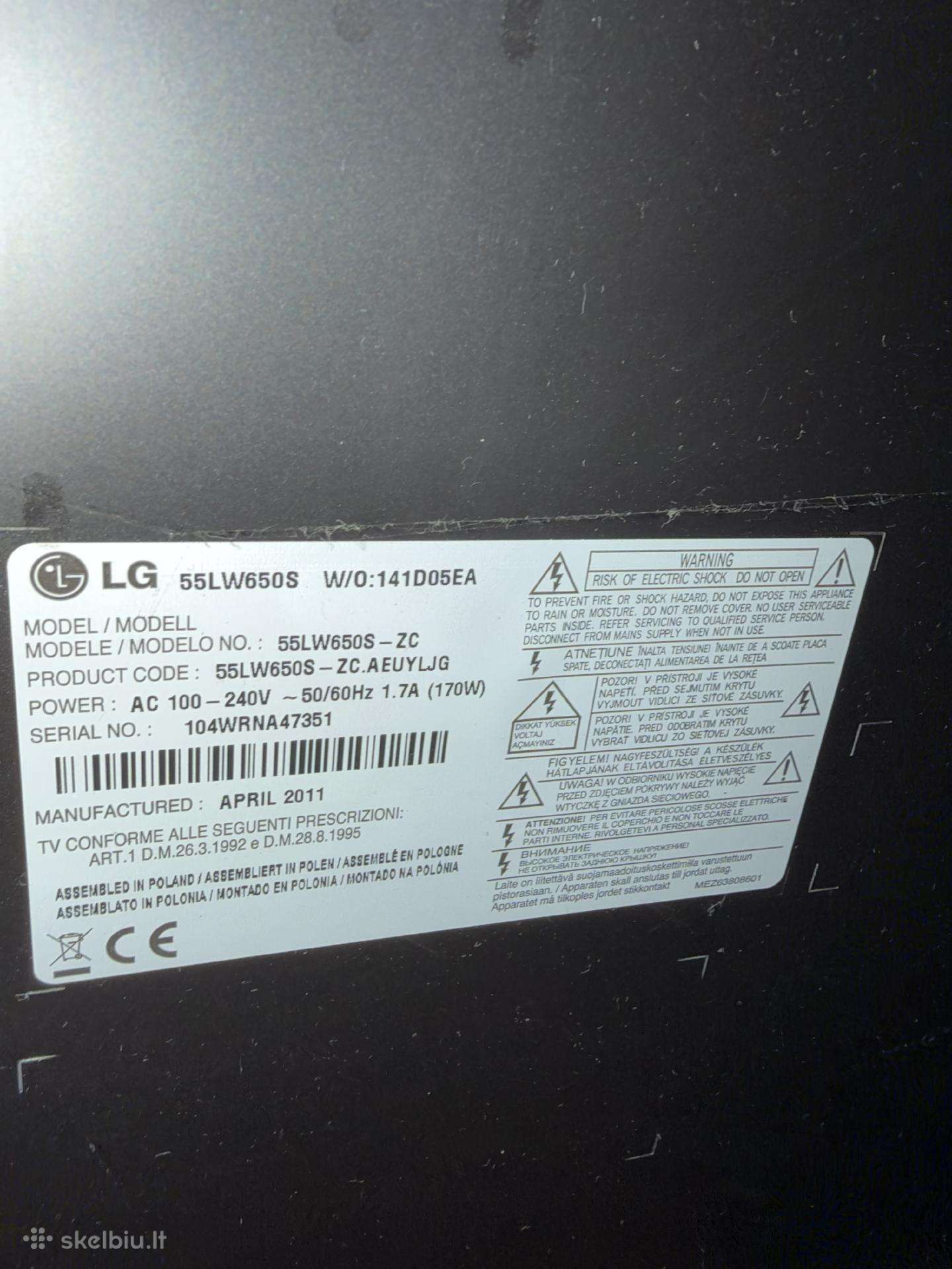 Televizorius LG