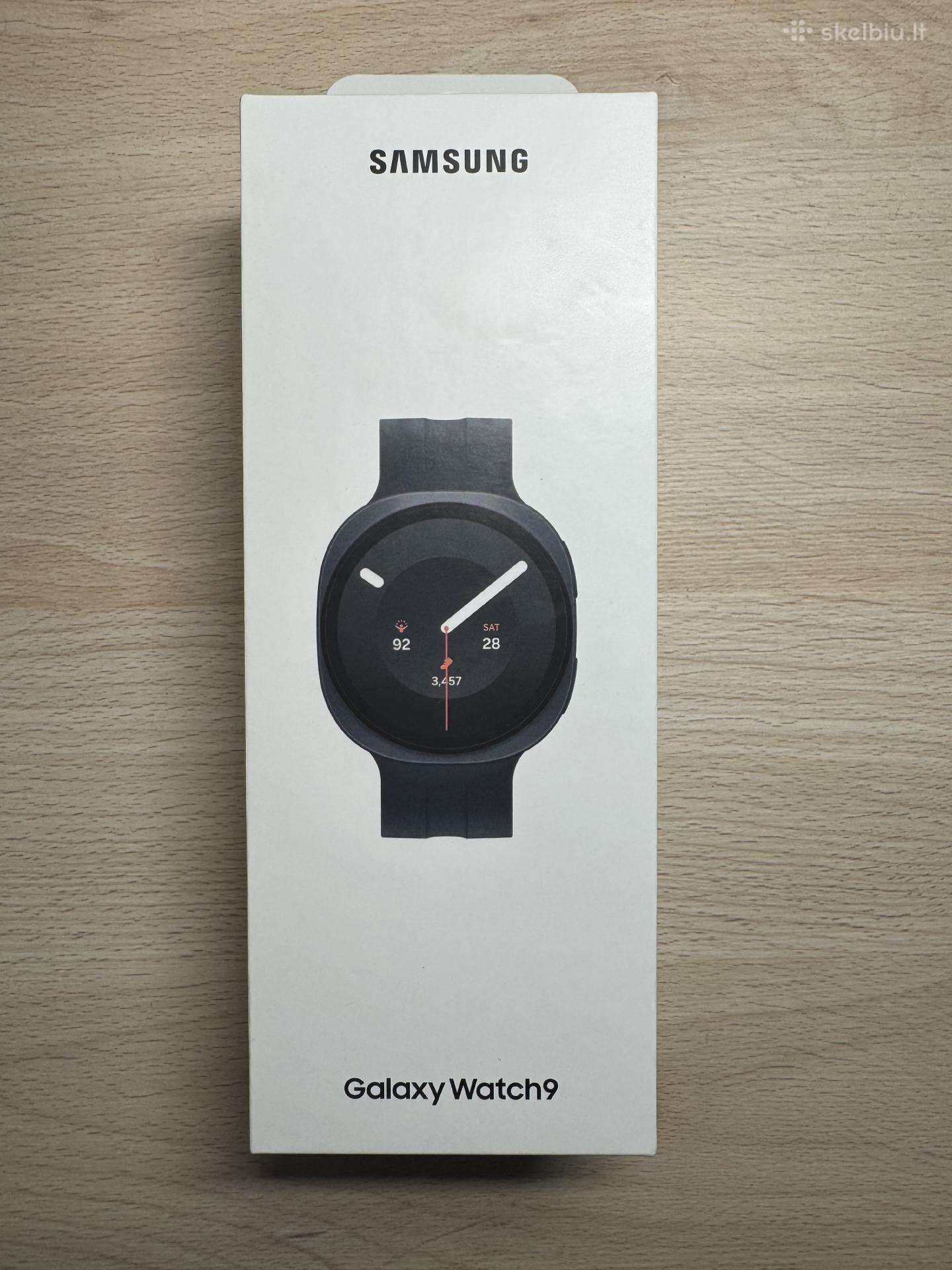 Samsung watch9 Lte 40mm graphite naujas