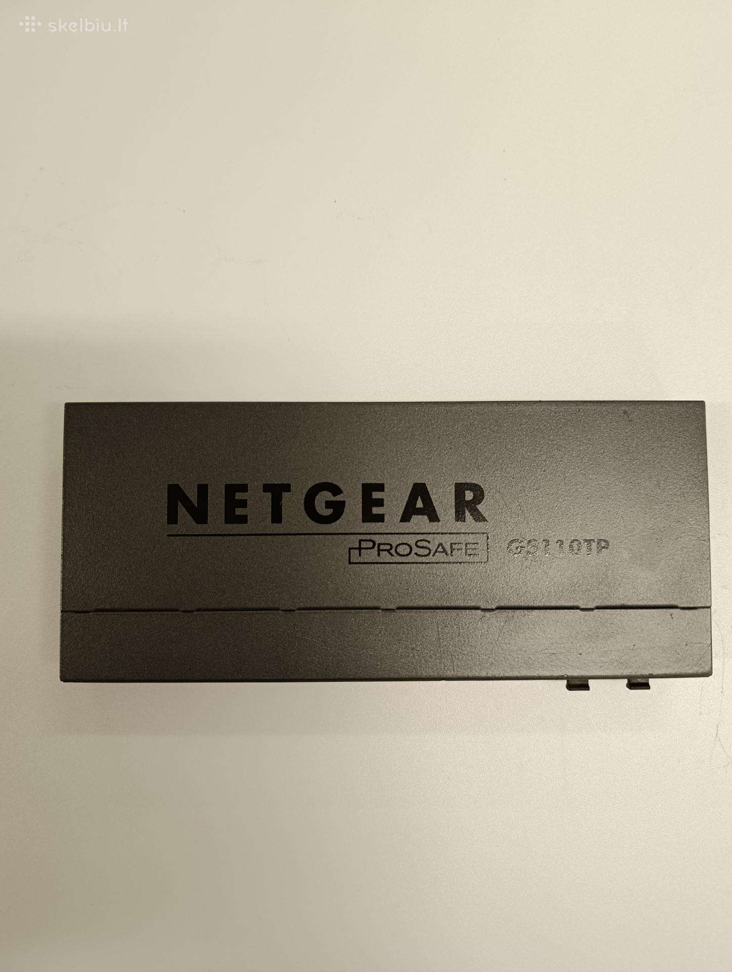 Komutatorius (Switch) Netgear Gs110tp