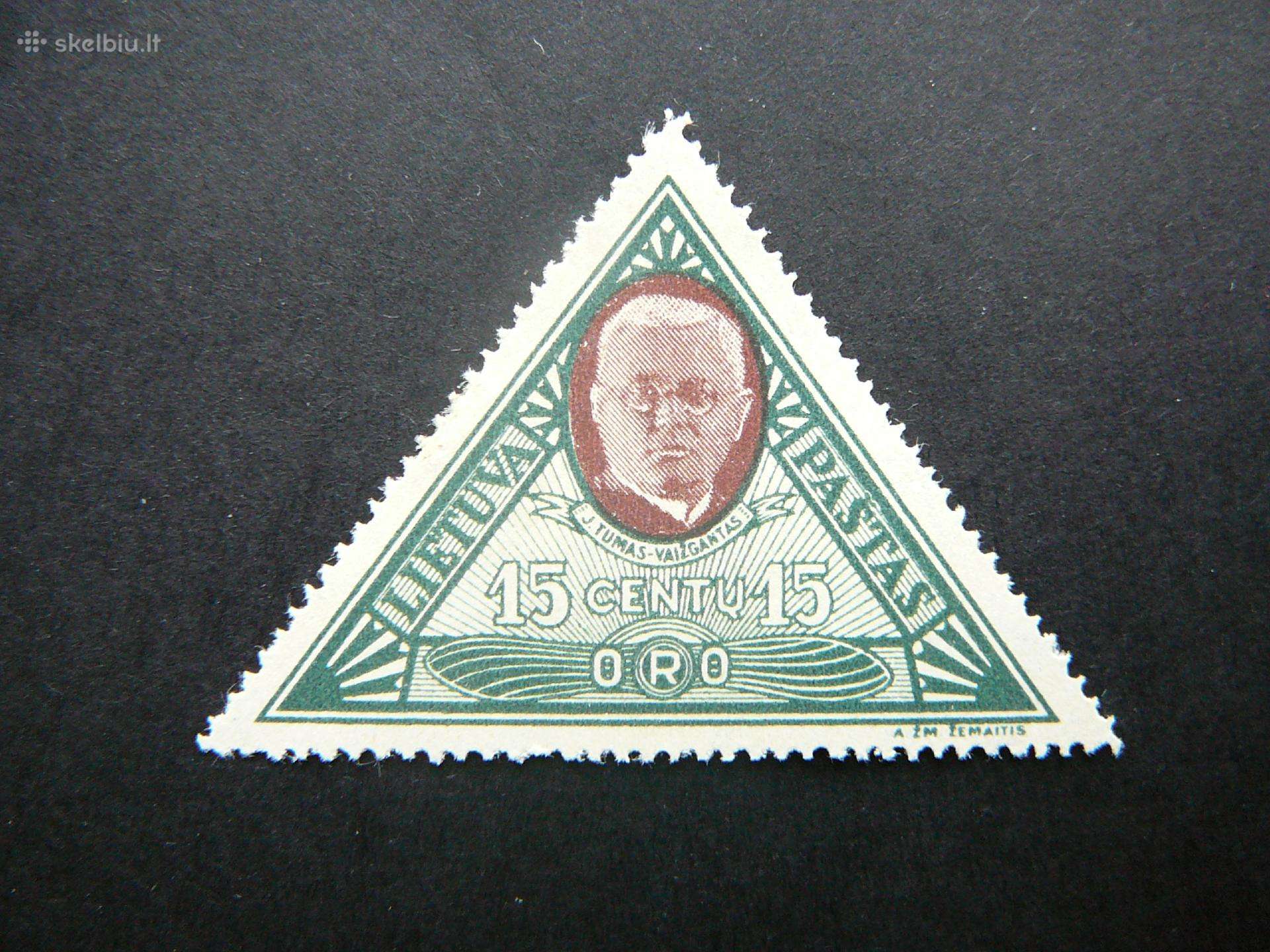 Lietuva 1933 J. T. Vaizgantas Mlh lit374as