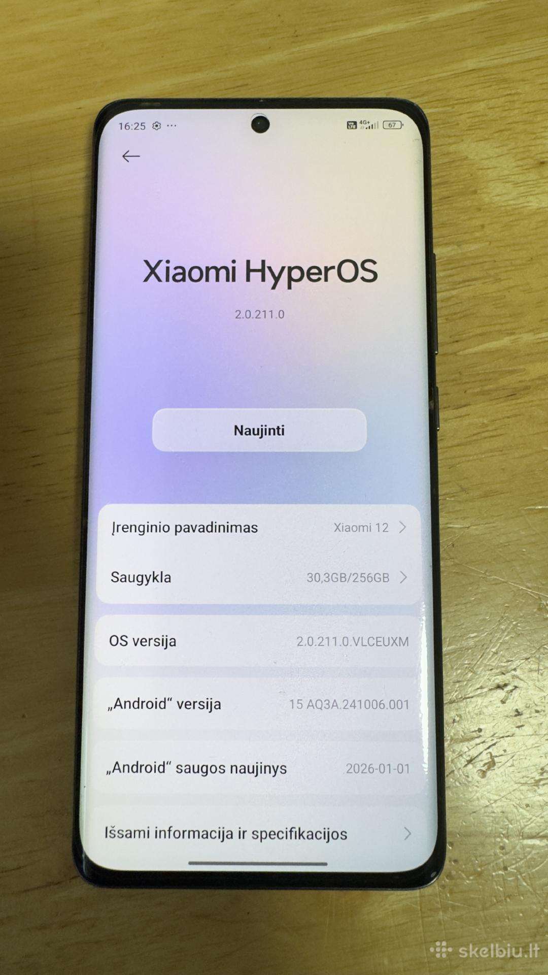 Parduodu Xiaomi 12 8/256gb
