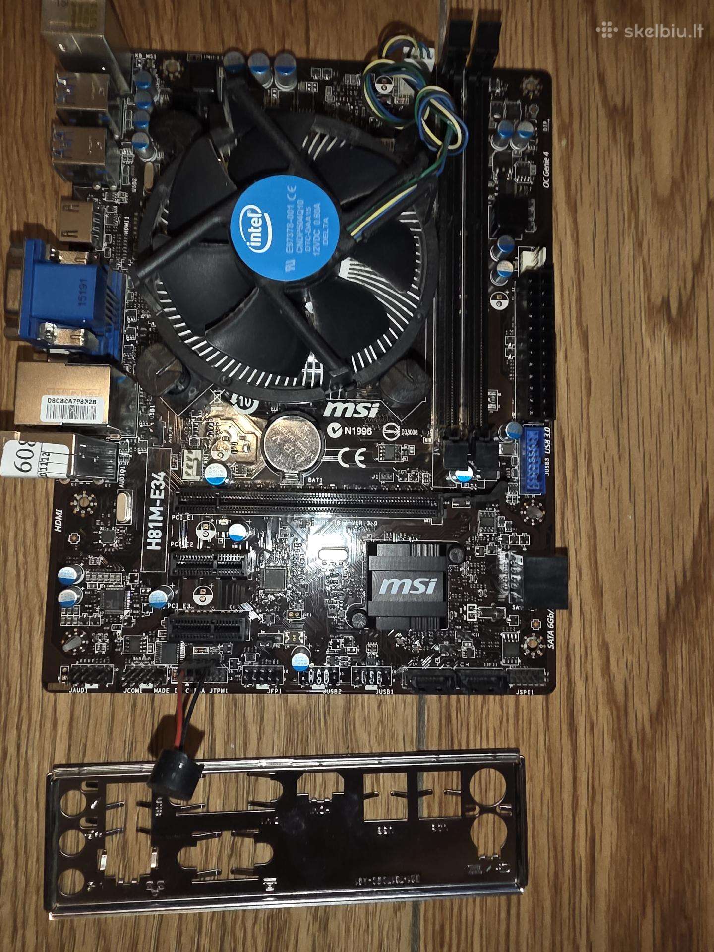 MB(h81m-e34) + Cpu(i5 4460)