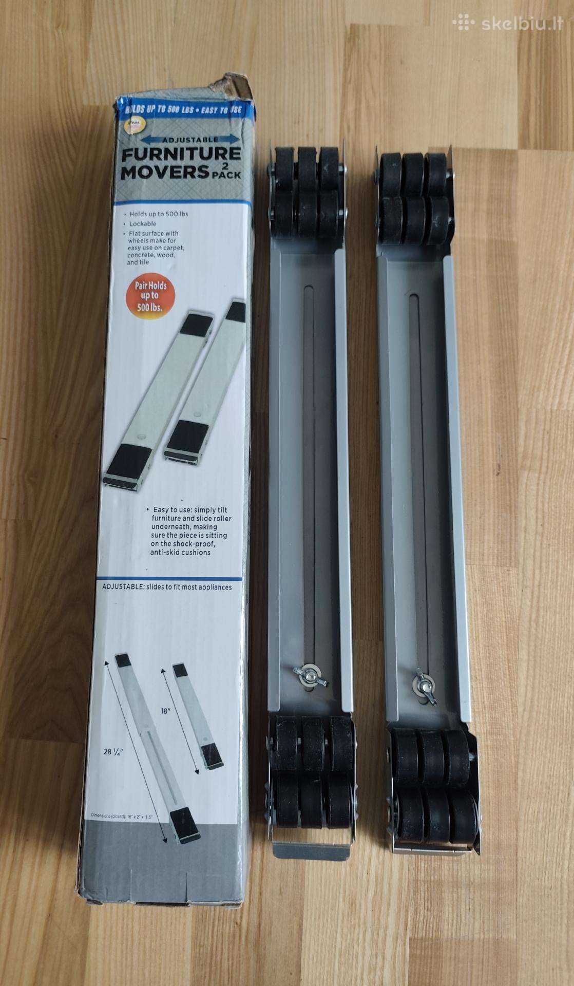 Prietaisas baldams perkelti