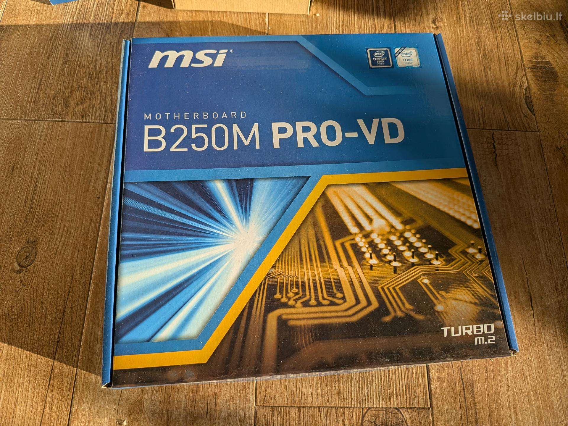 Motininė plokštė msi B250 pro-vd
