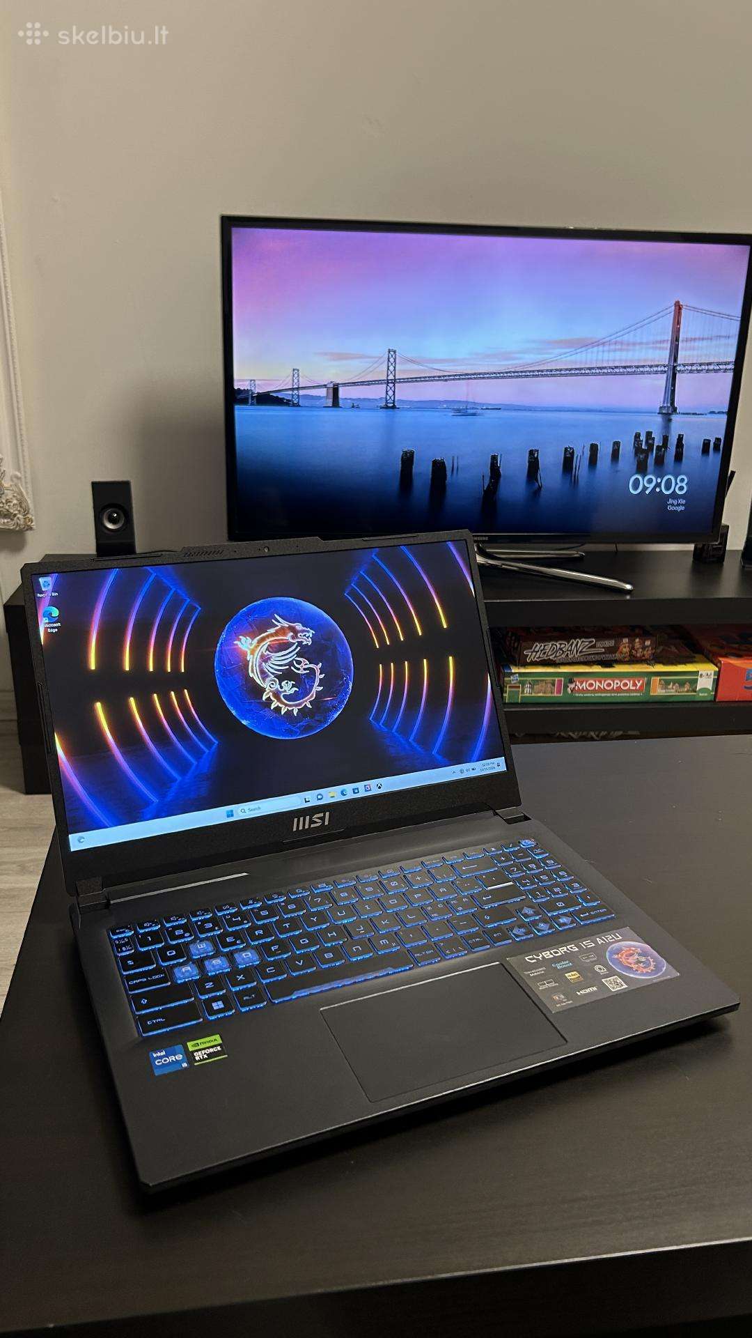 Msi Cyborg 15 A12u, Nvidia Rtx, Ddr5, 500gb SSD