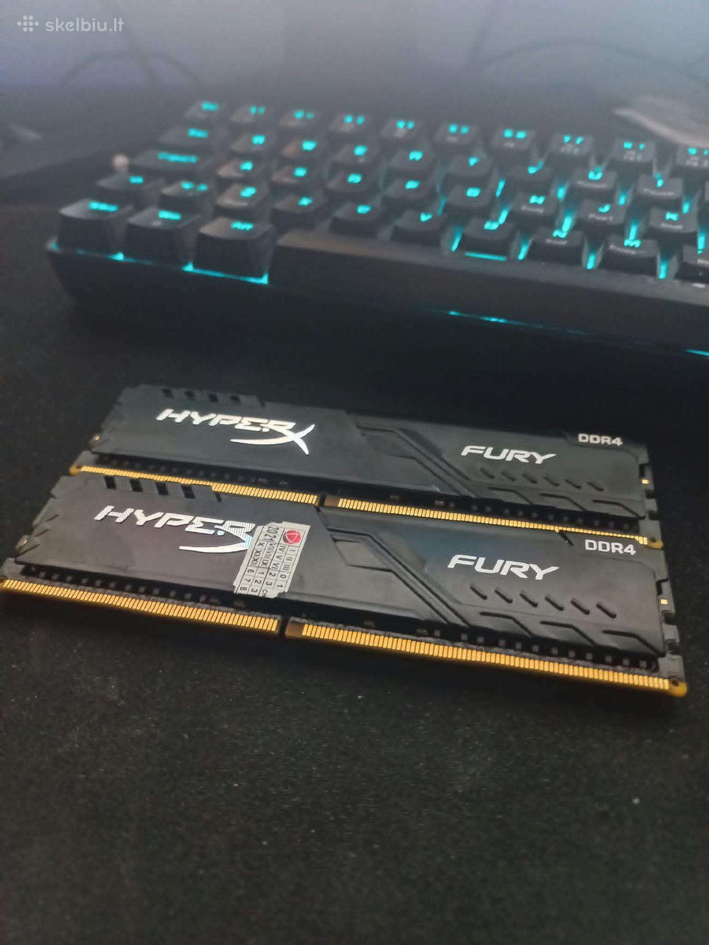 Kingston Hyperx Fury Black Ddr4 32gb 2666 MHz