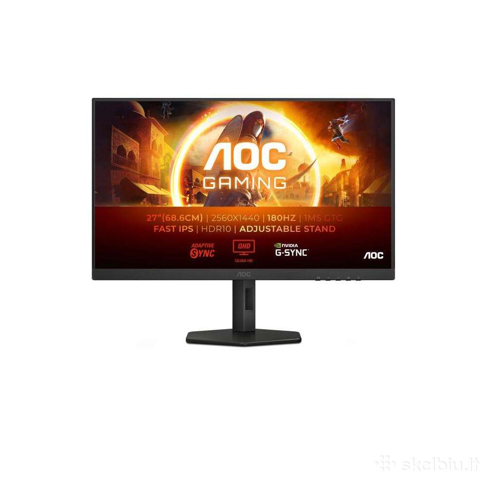 Aoc Q27g4xf 27" Qhd 2560x1440 180hz Ips 0.5ms