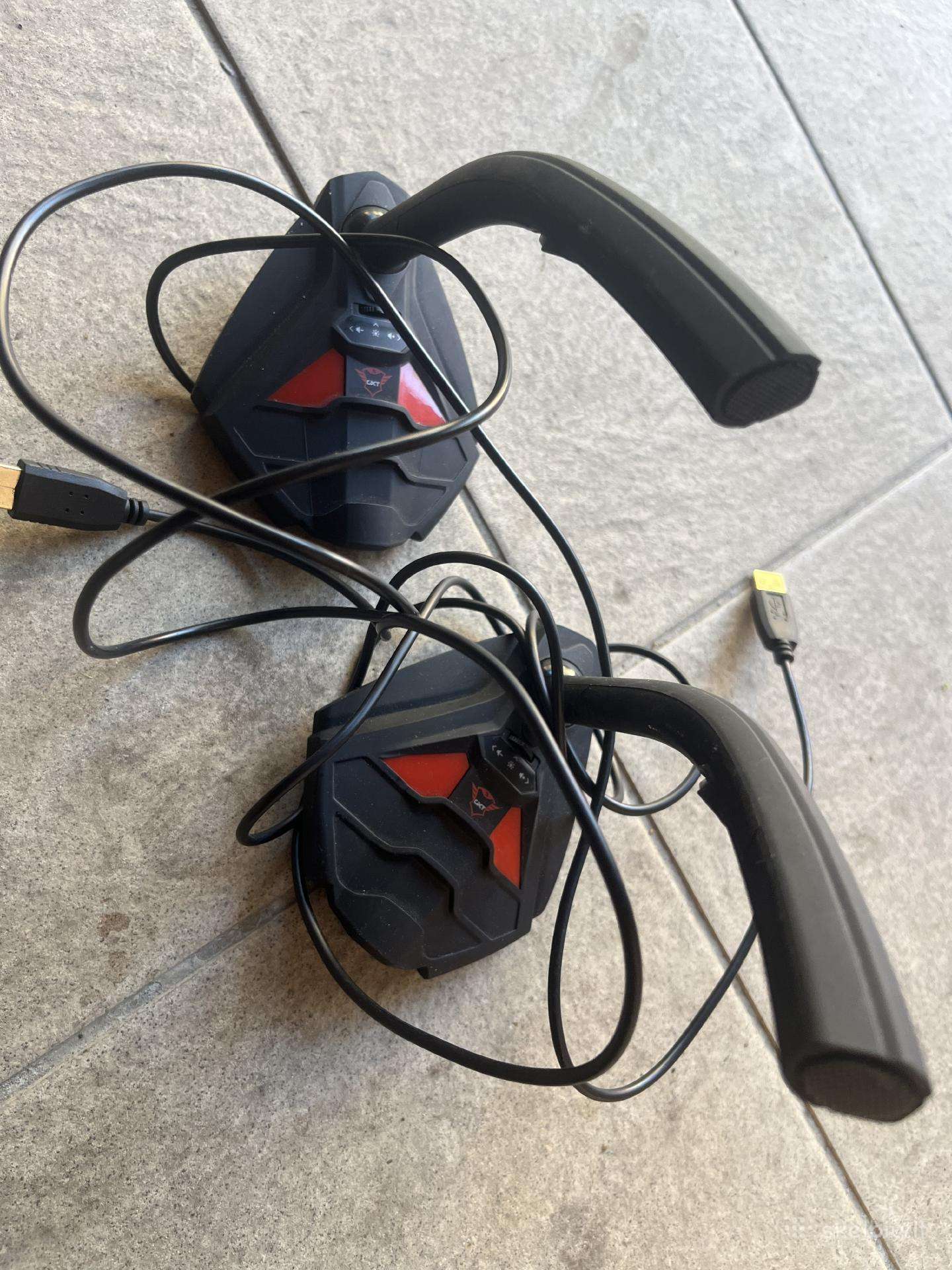 2 Trust Gxt Usb žaidimų mikrofonai