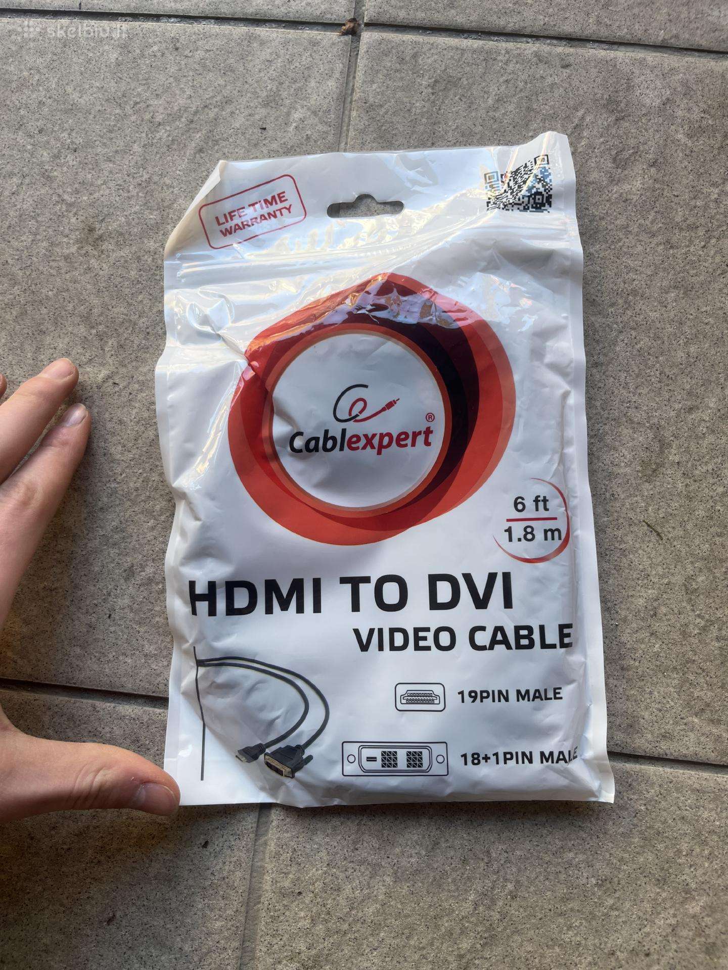 Deltaco Hdmi laidas 2 m, 4k 60 Hz