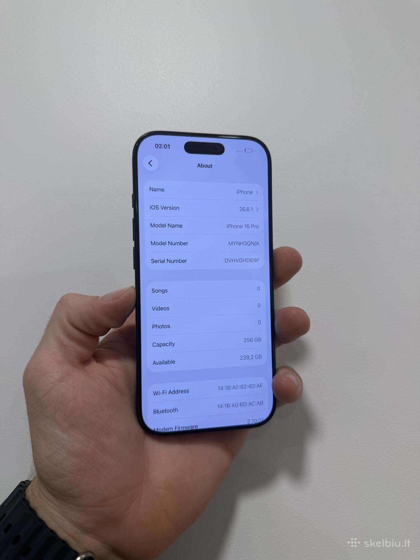 iPhone 16 Pro 256