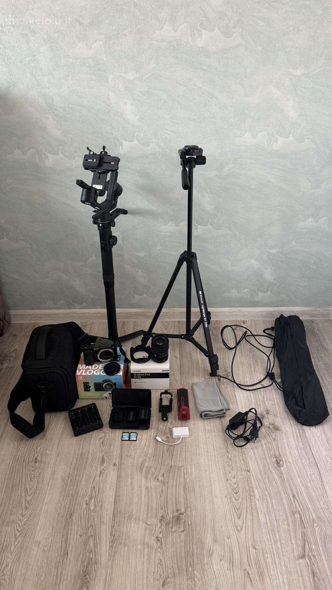 Sony Zv-e10 + Sigma 18–50 mm F2.8