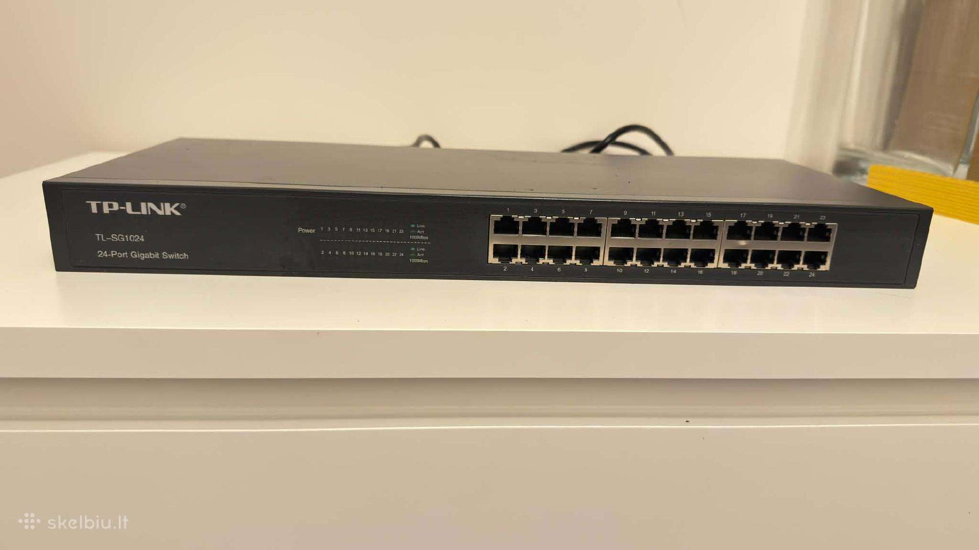 Tp-link Tl-sg1024 24-port Gigabit Switch (Komutato