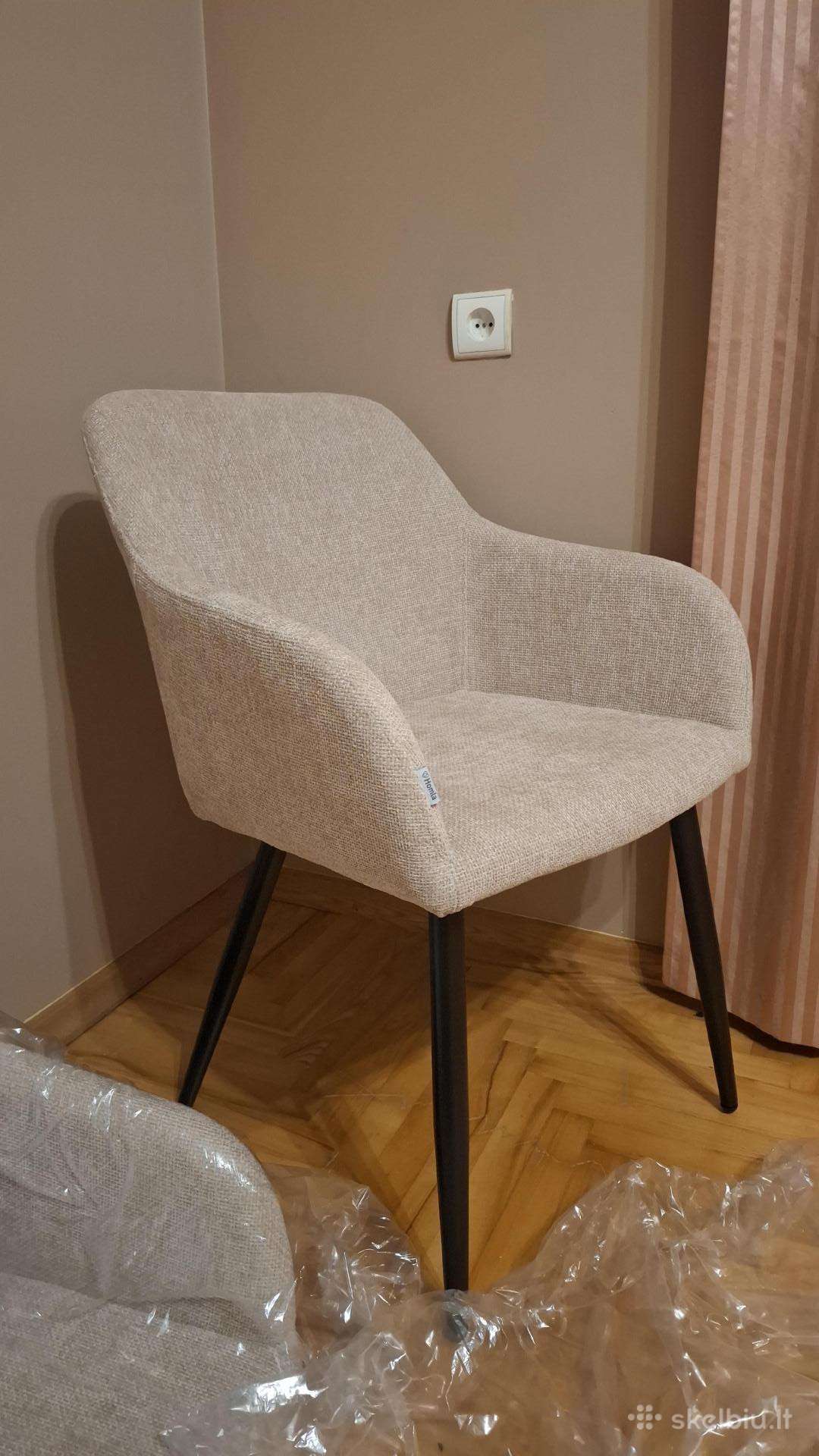 6 valgomojo kėdės
