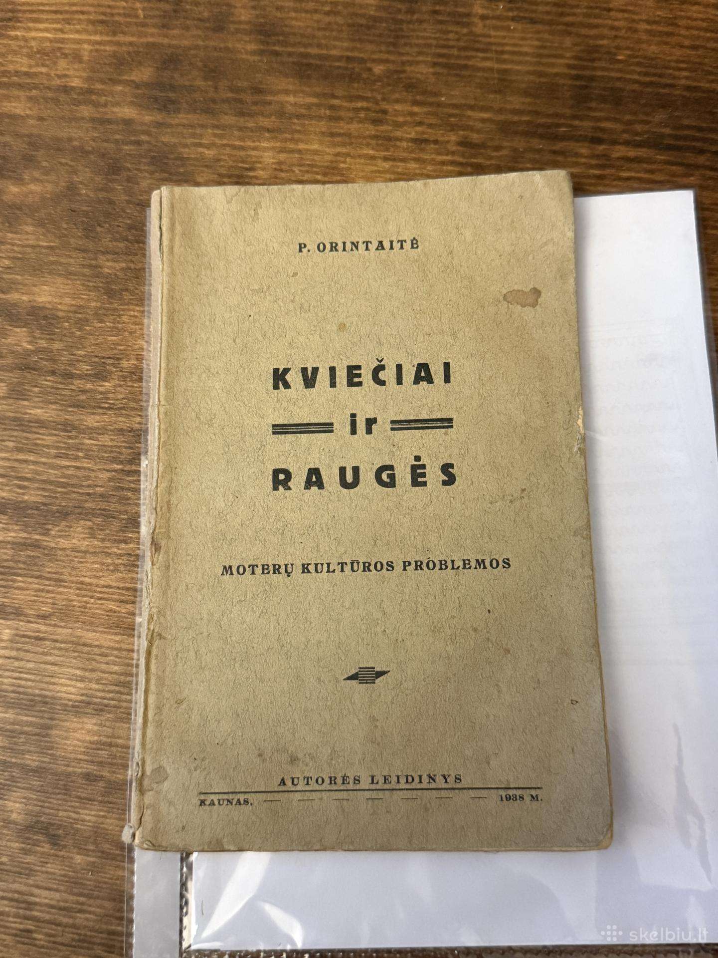 Kviečiai ir Raugės 1938 m.