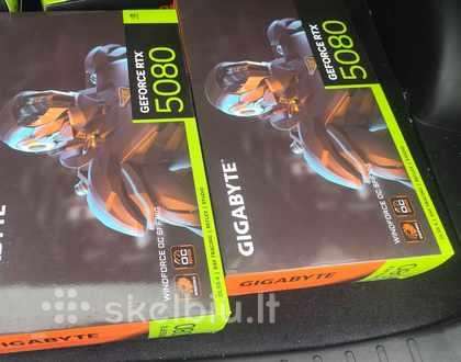 Gigabyte Rtx 5080 Windforce Oc Sff 16gb, nauja