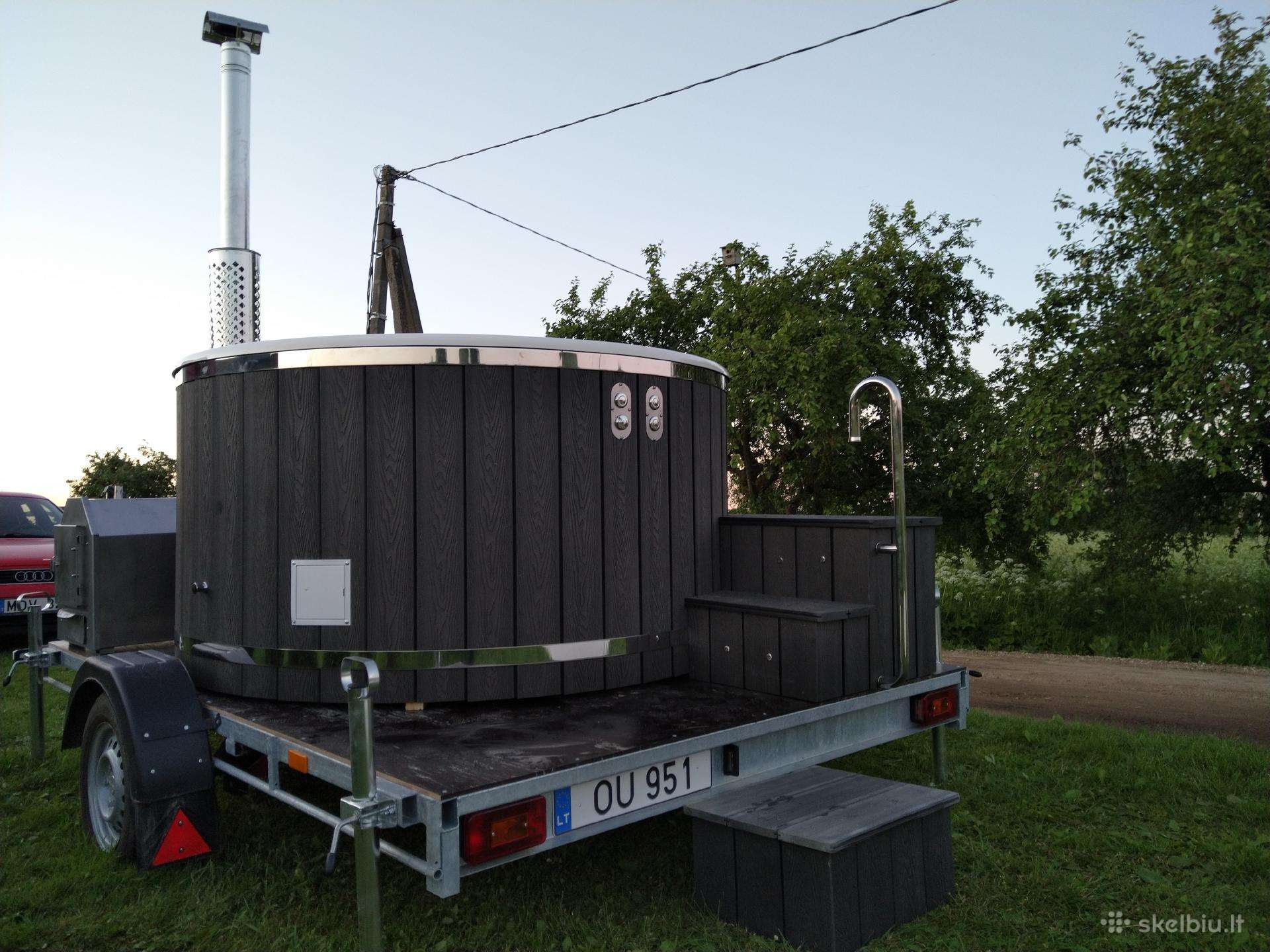 Mobilus kubilas jacuzzi