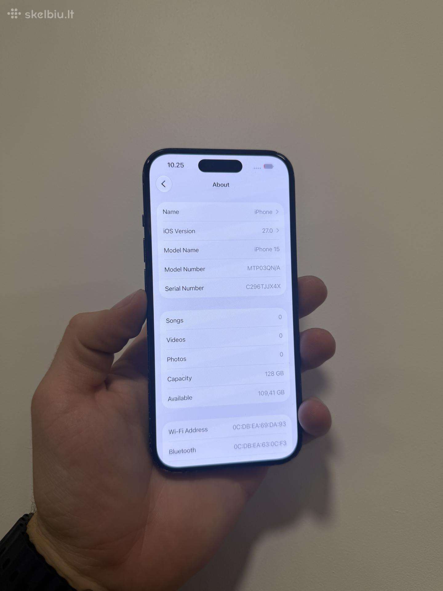 iPhone 15 128