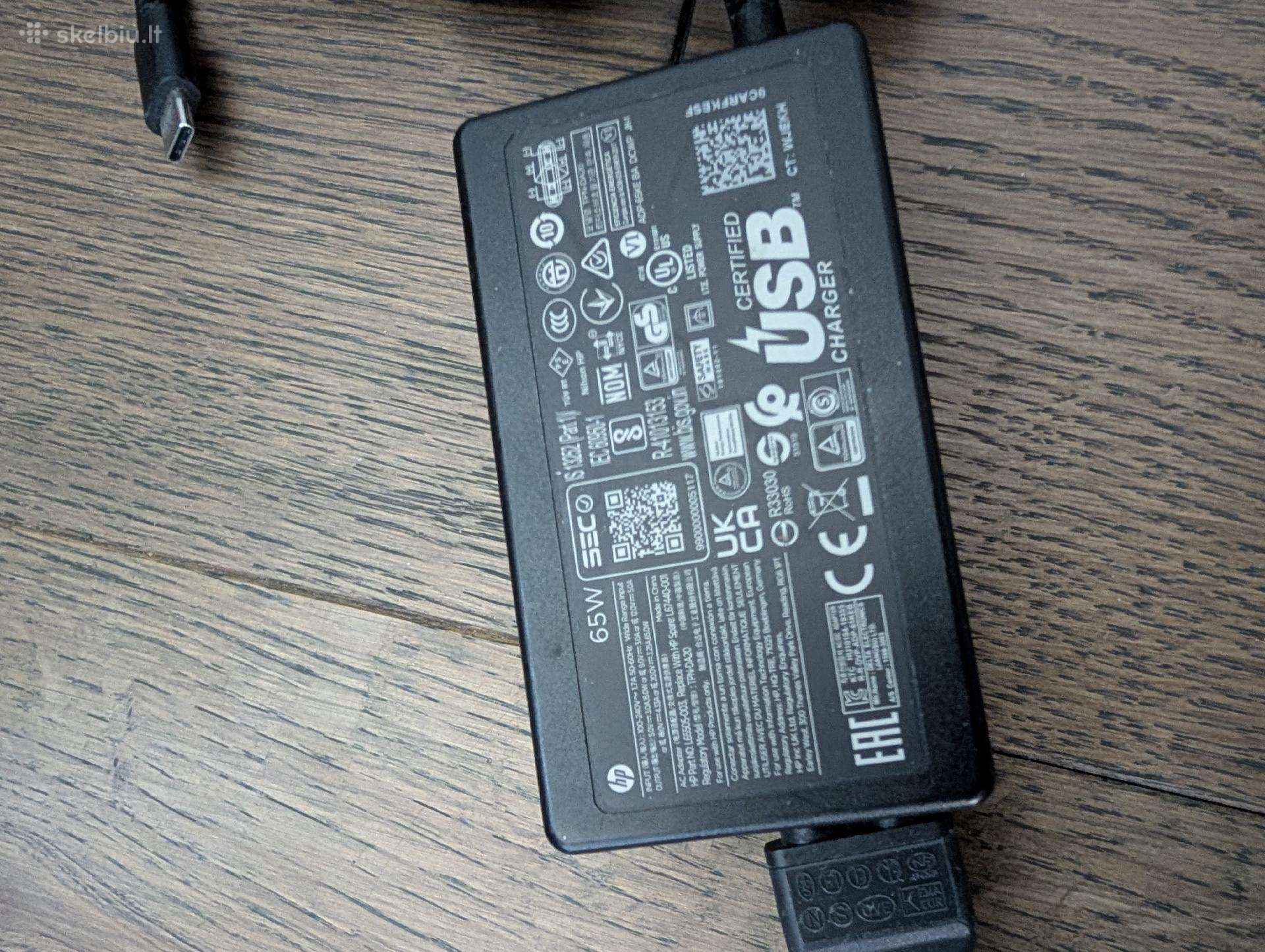 Hp laptop ikroviklis Usb-c, tinka telefonui fast.