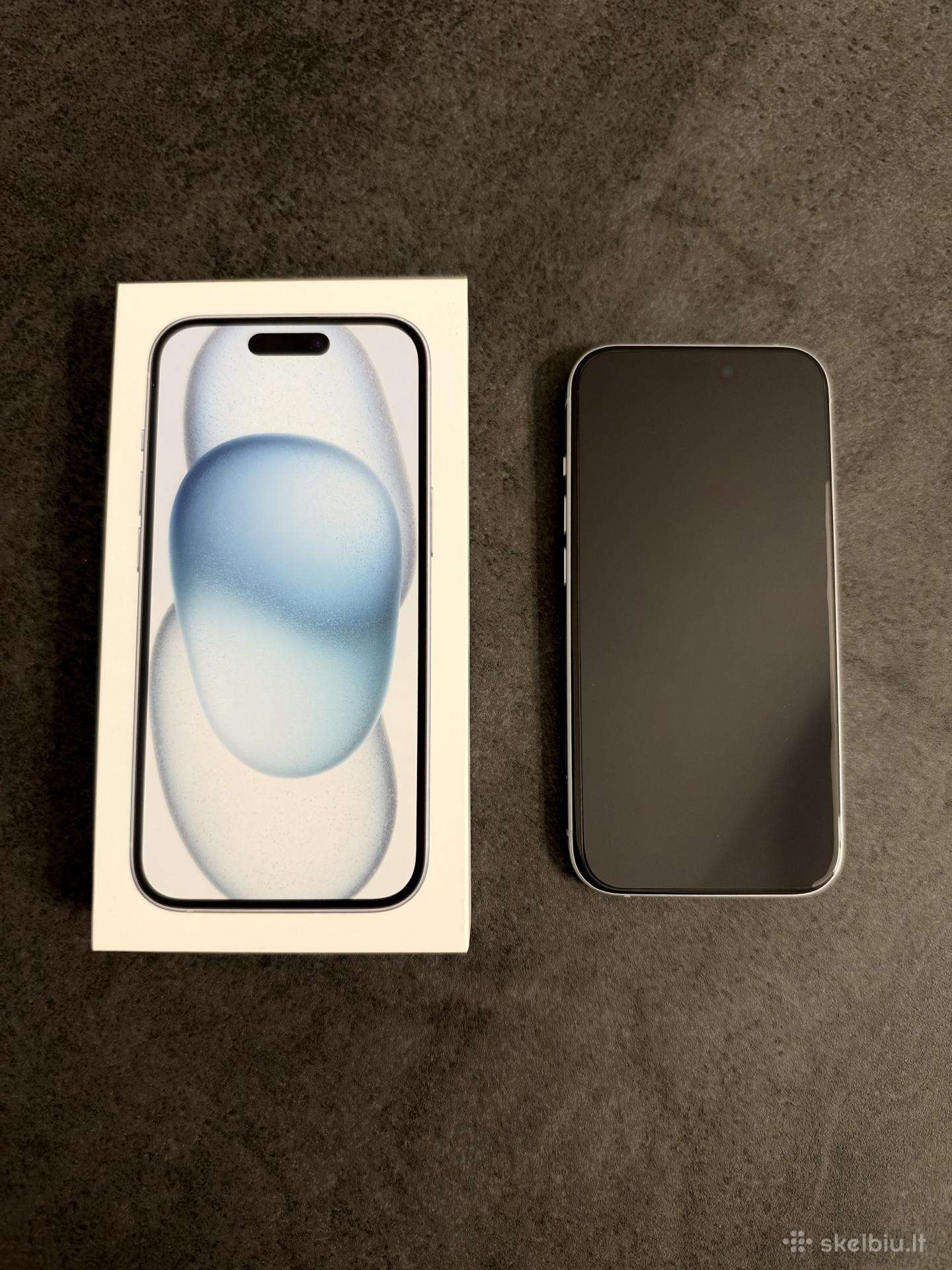 iPhone 15 idealios būklės