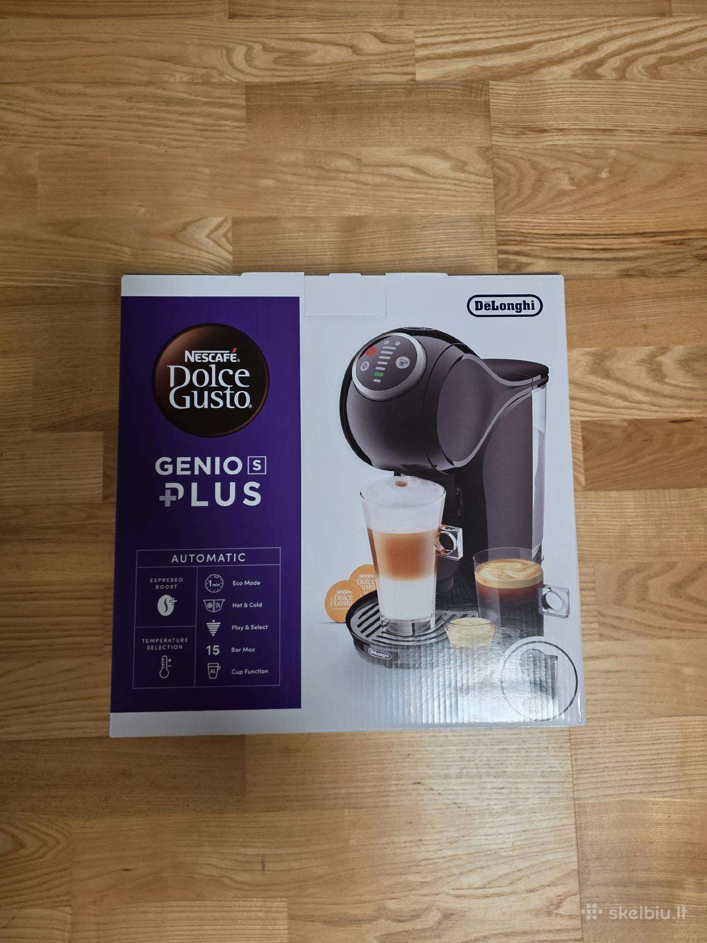 Naujas Delonghi Dolce Gusto Genio S kavos aparatas
