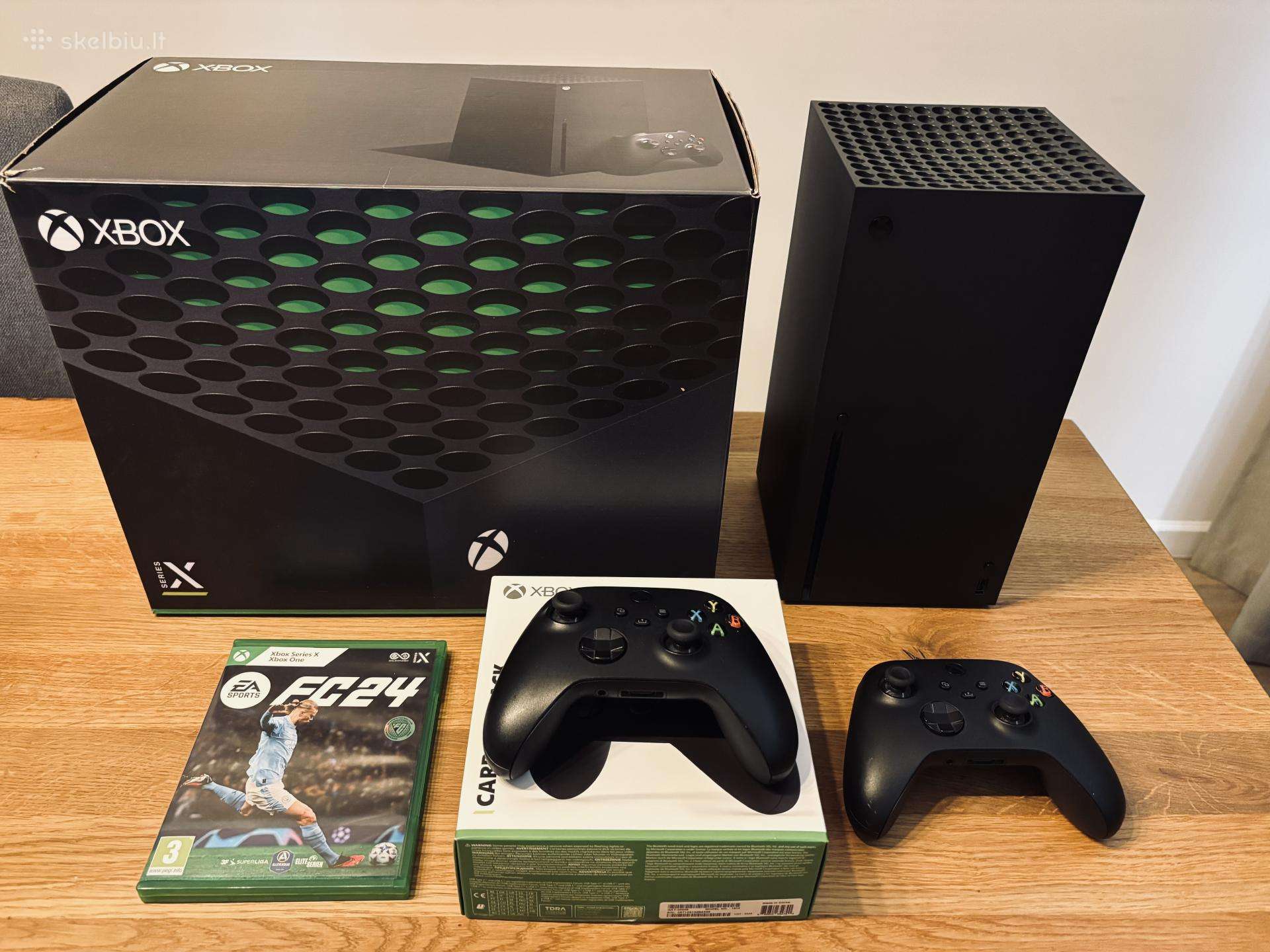 Xbox Series X (1tb SSD) su 2 pulteliais