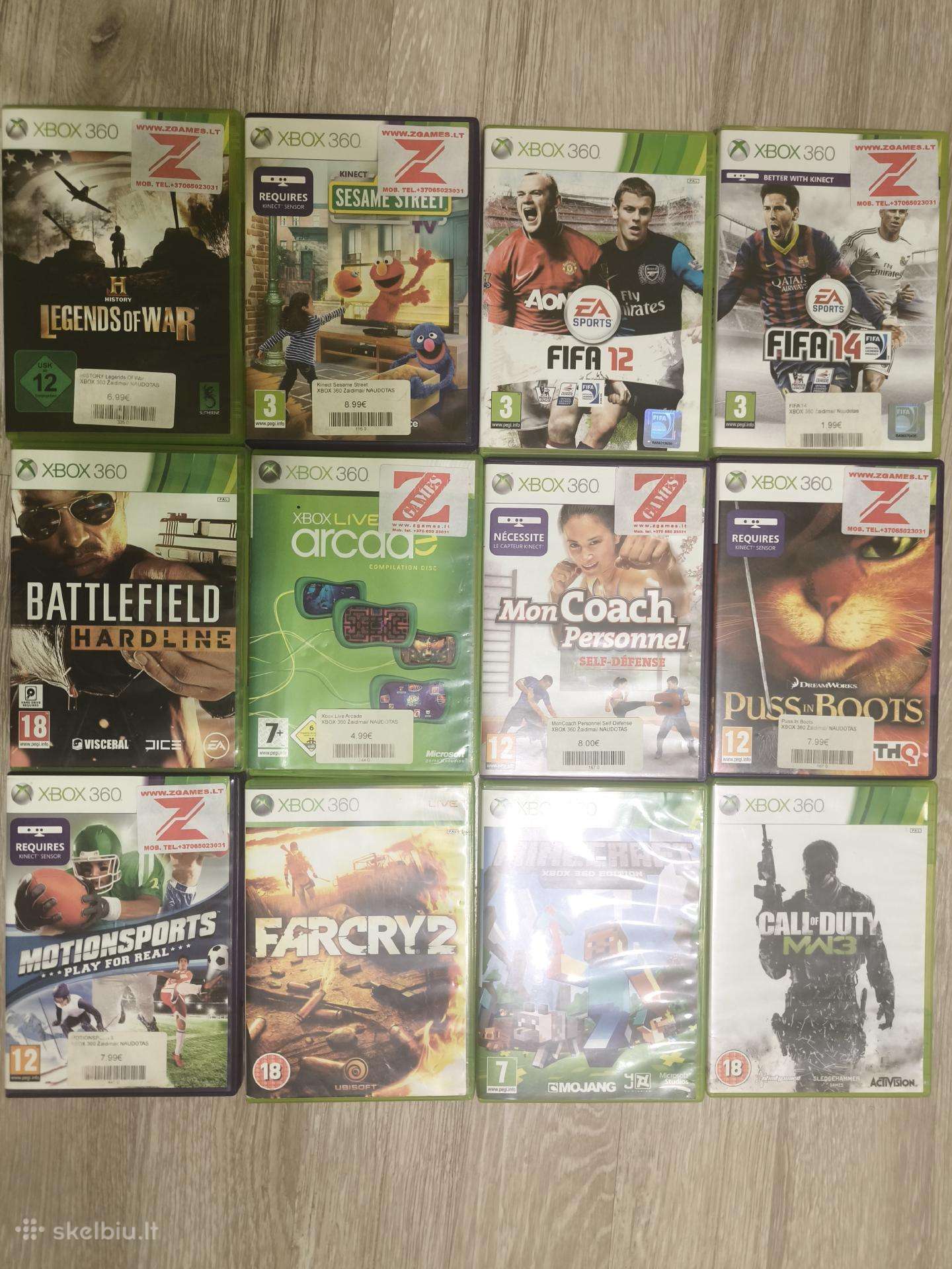 Xbox 360 žaidimai