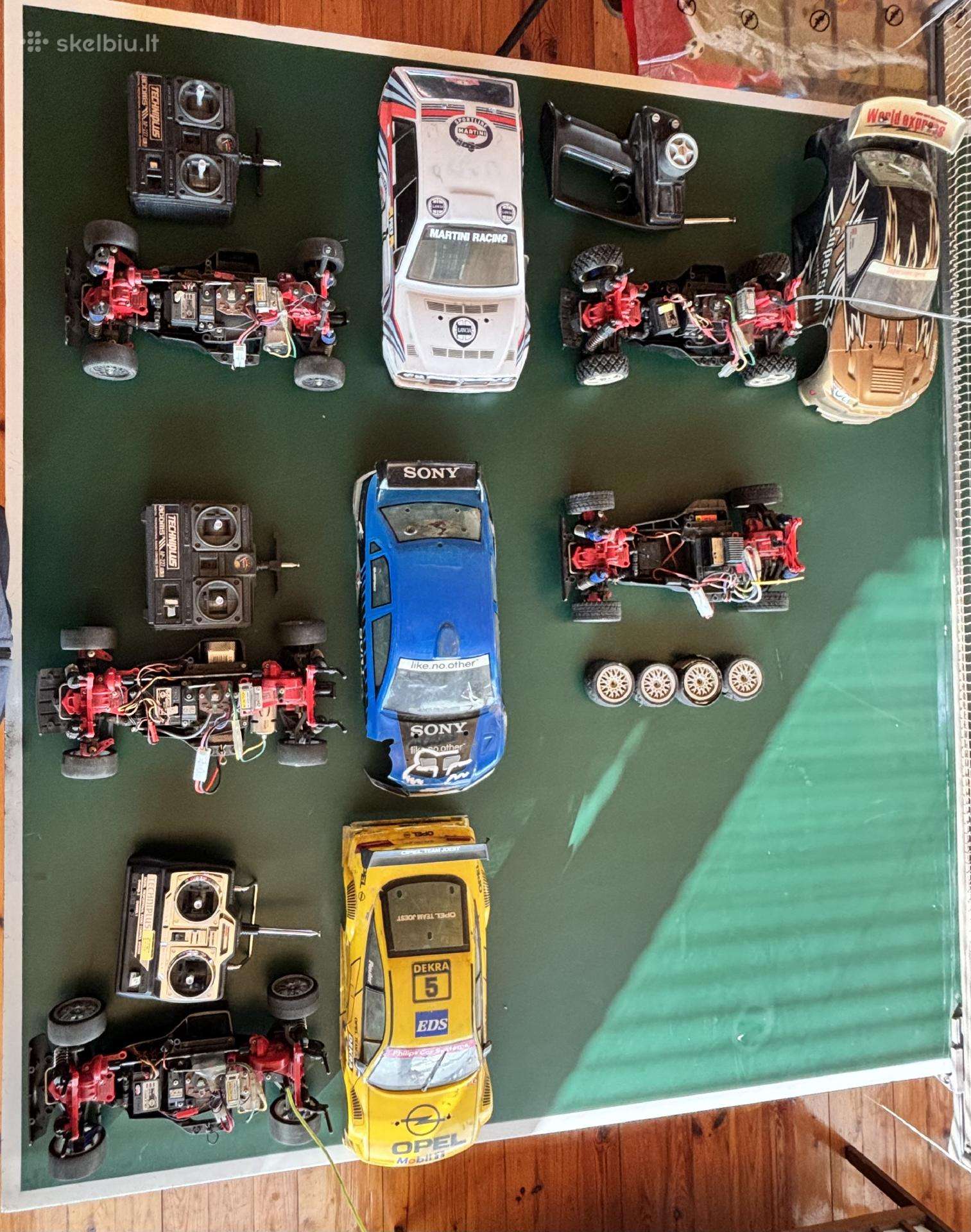 RC Tamiya Ta-01 ir Ta-02