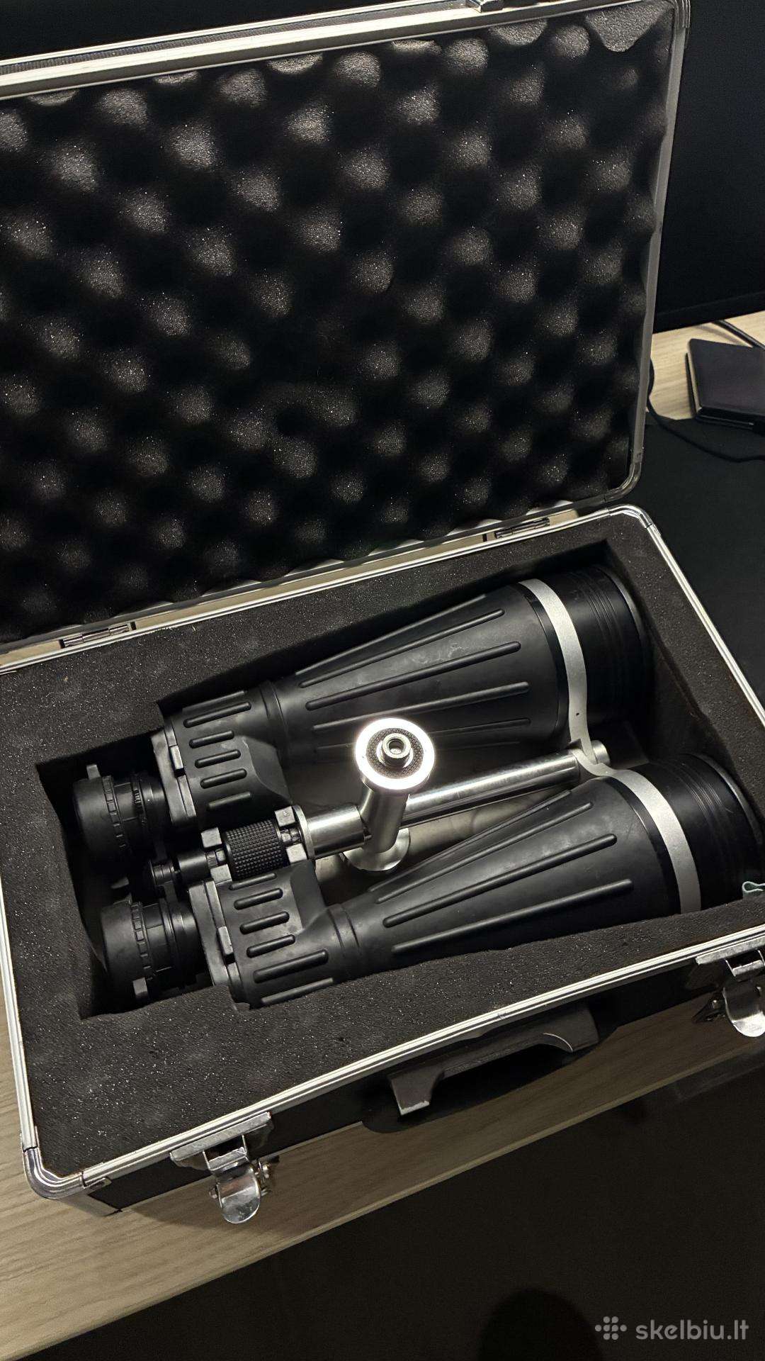 Galingi žiūronai Helios 20x80 Waterproof