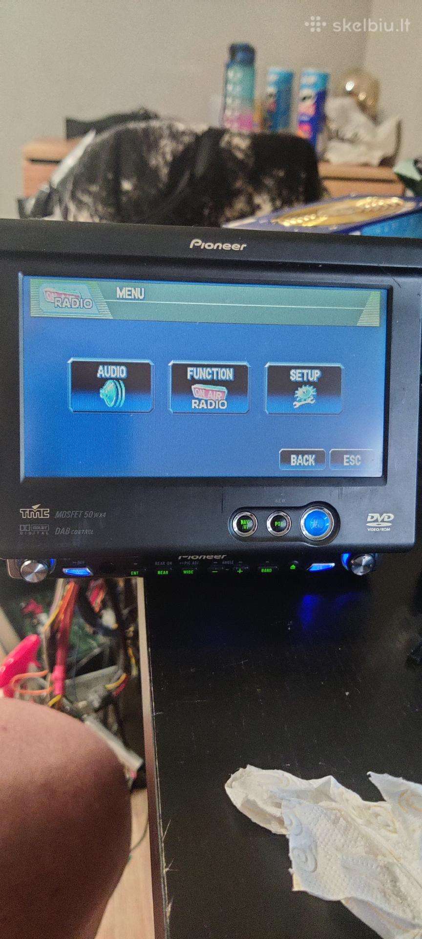 Magnetolos magai pioneer avic x1r