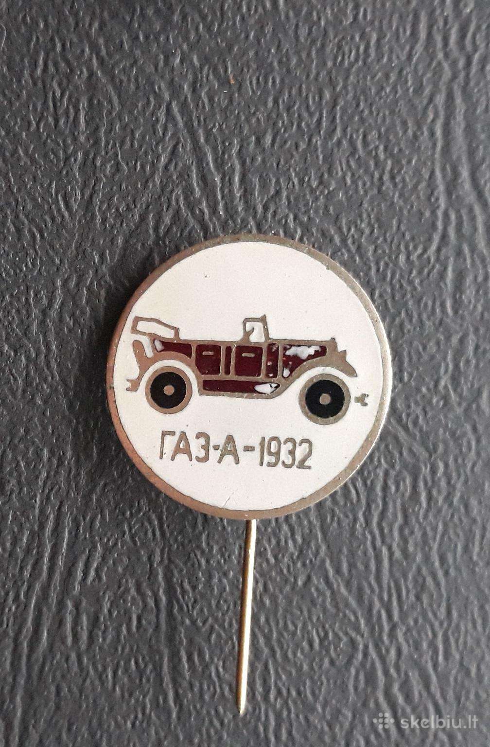 Automobilis (11) 1932 Gaz-a / sunkus su def