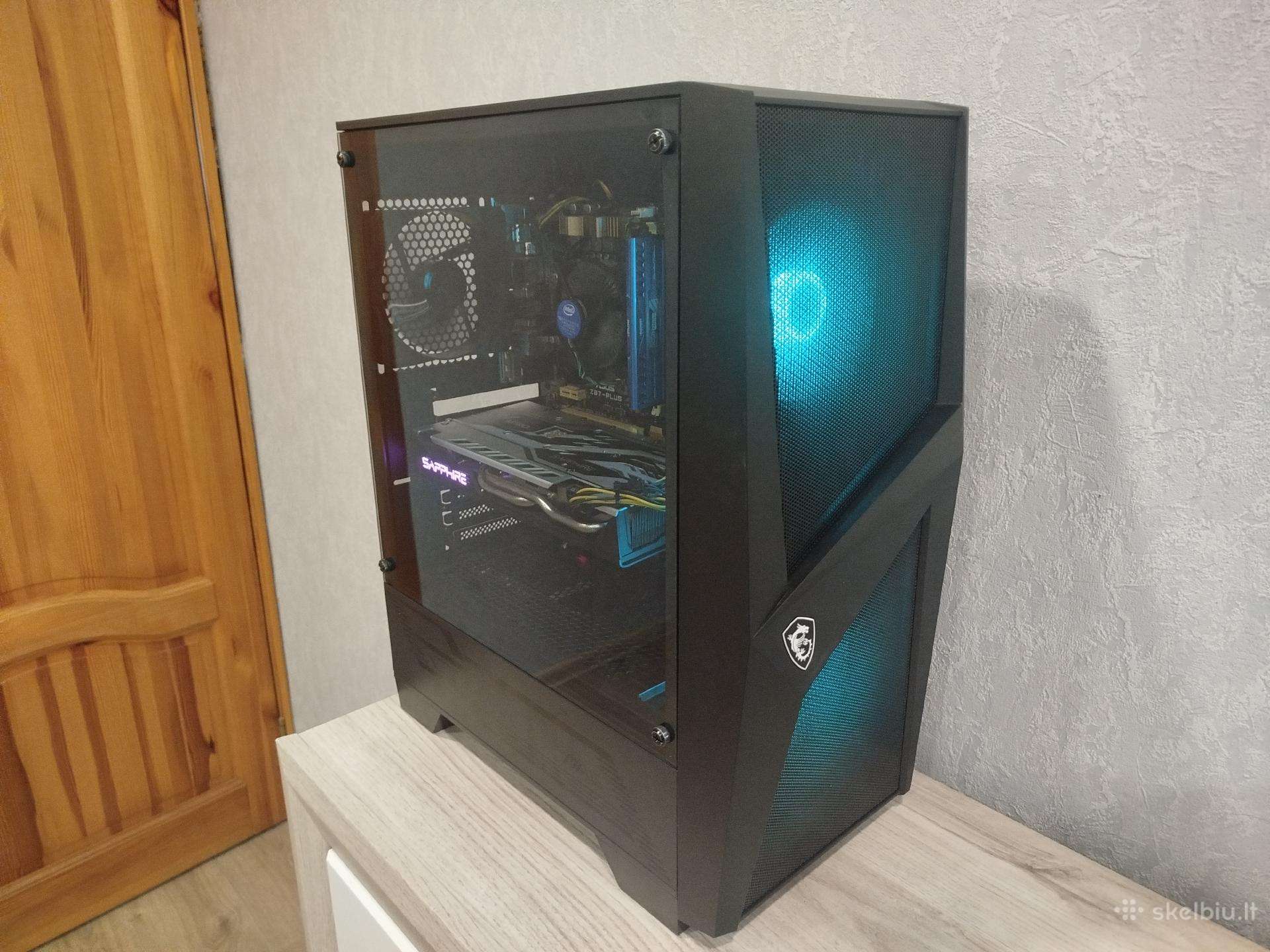 Kompiuteris i5-4690k, Rx 570
