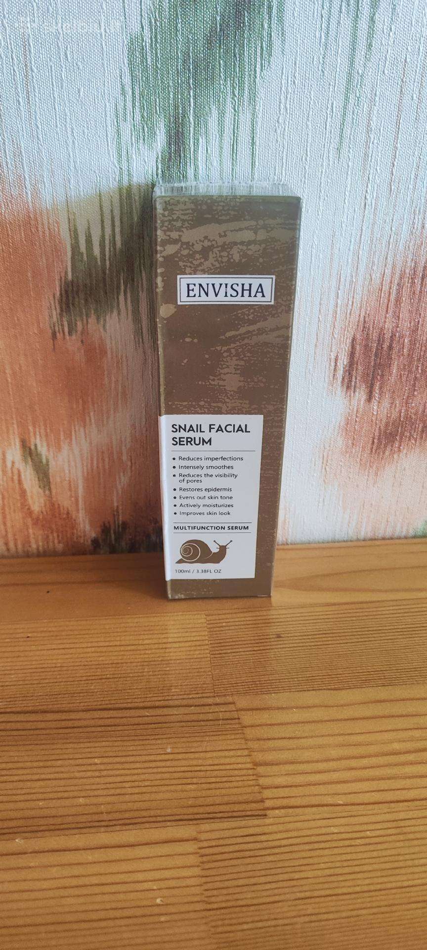 Veido serumas su sraigių ekstraktu