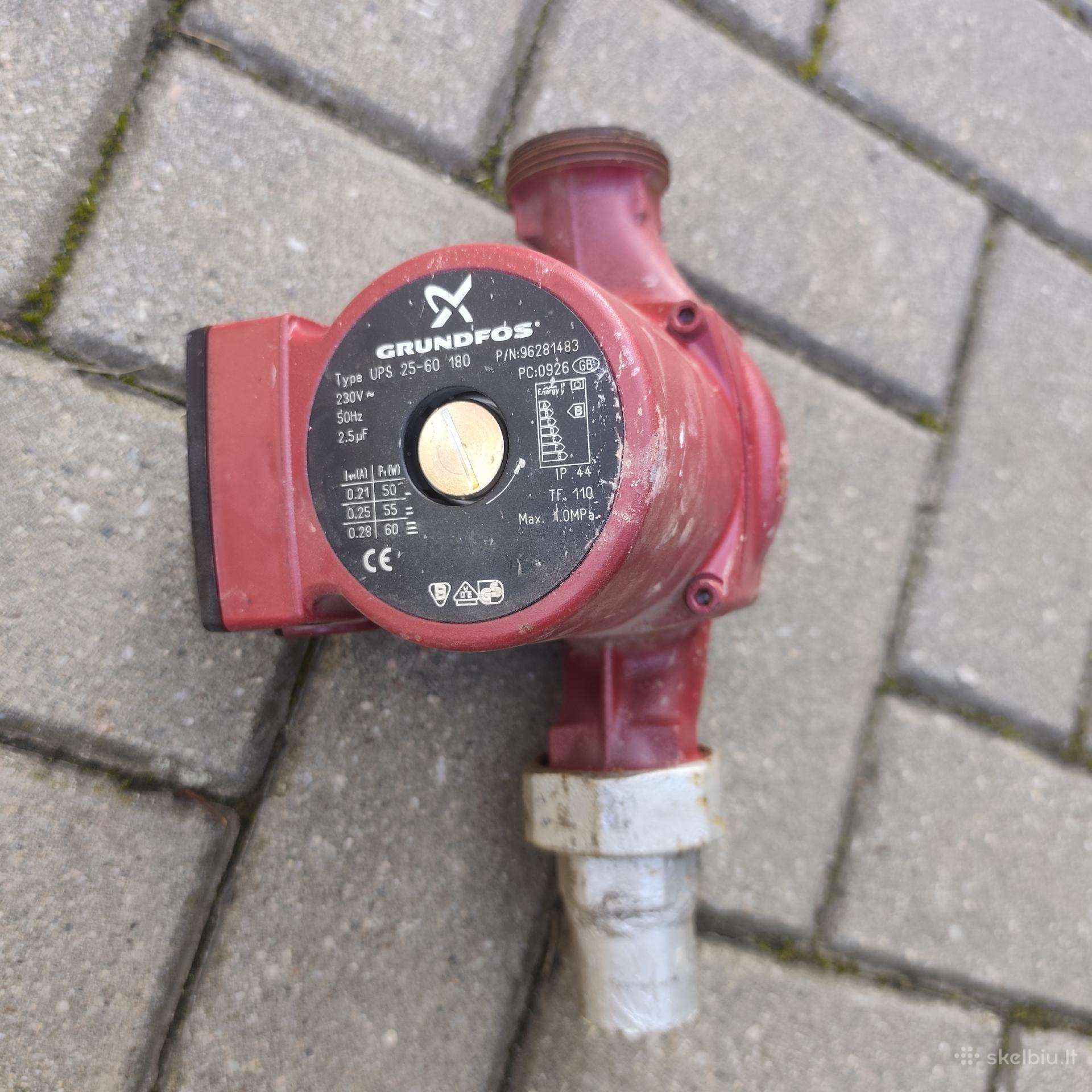 Cirkuliacinis šildymo siurblys Grundfos Ups 25-60