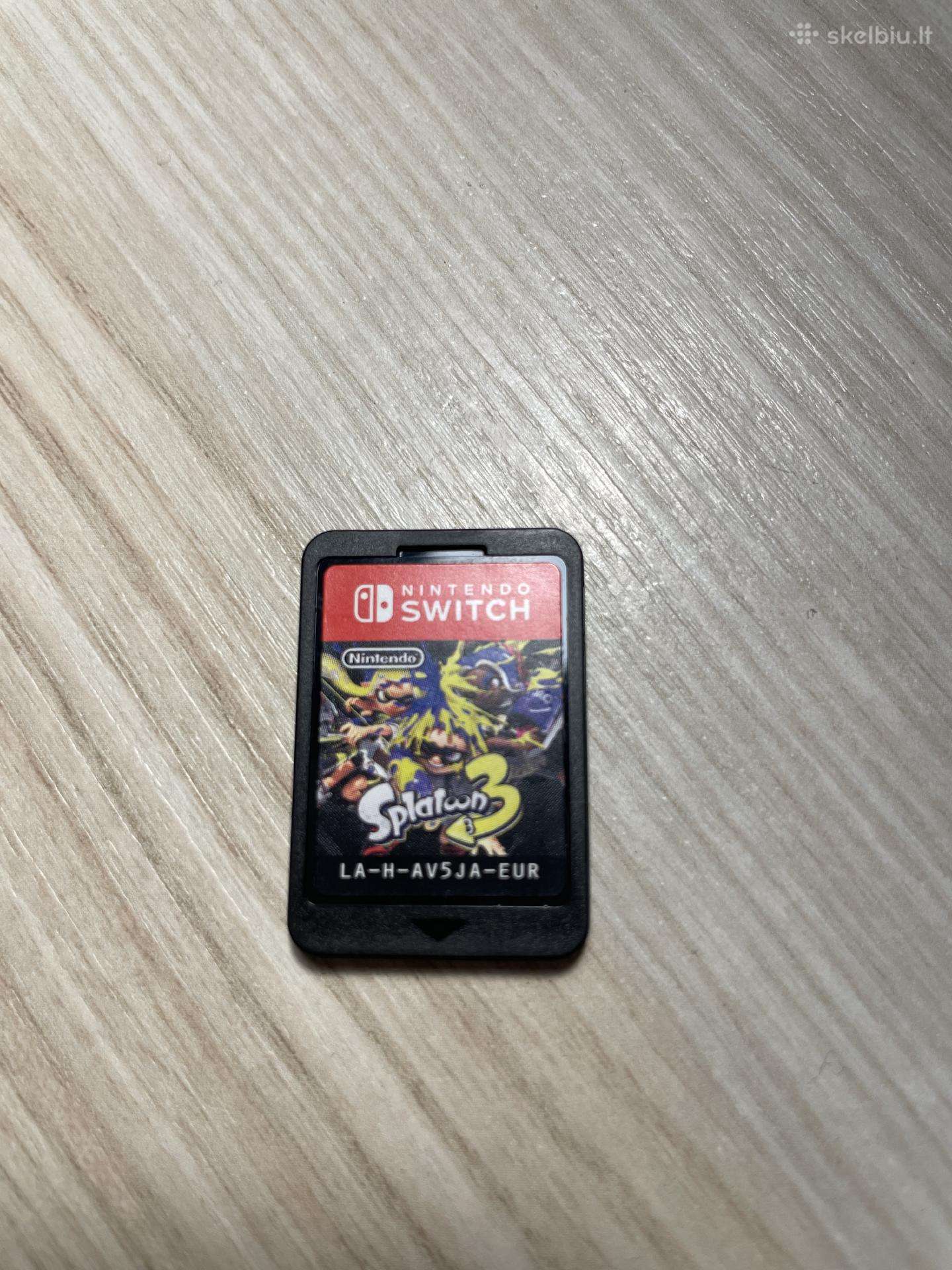 Splatoon3 nintendo switch žaidimas