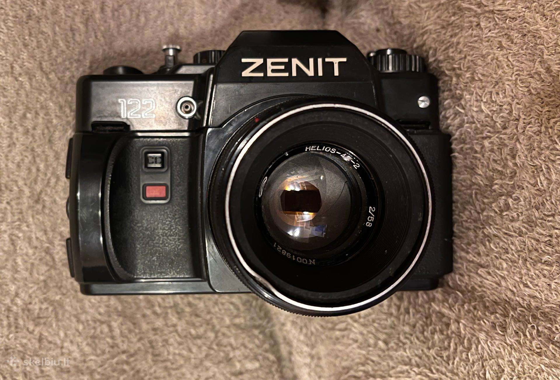 Zenit 122 ir zenit-b su helios 44-2