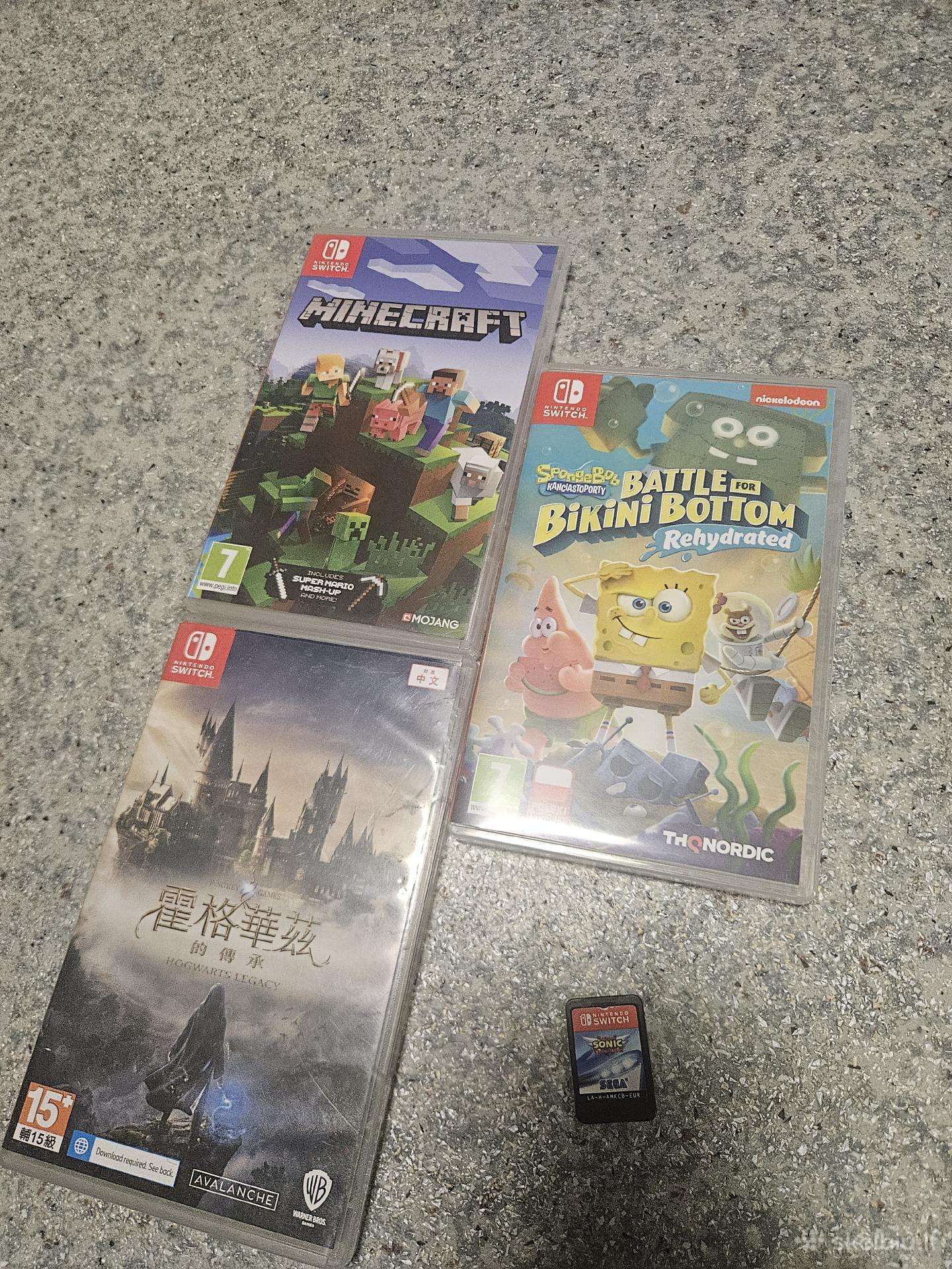 Vaikiški Nintendo switch žaidimai