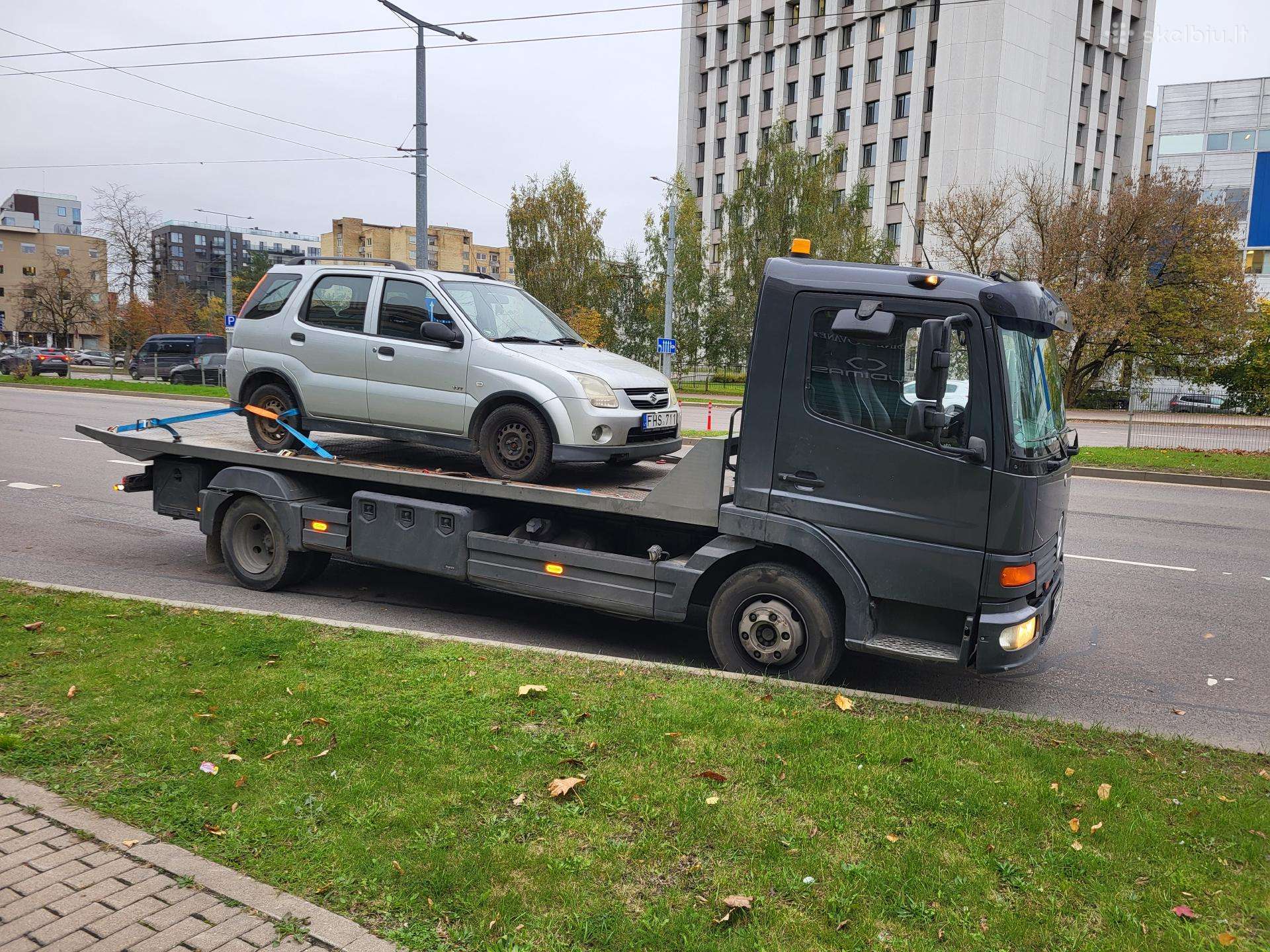 Tralo paslaugos/pagalba kelyje