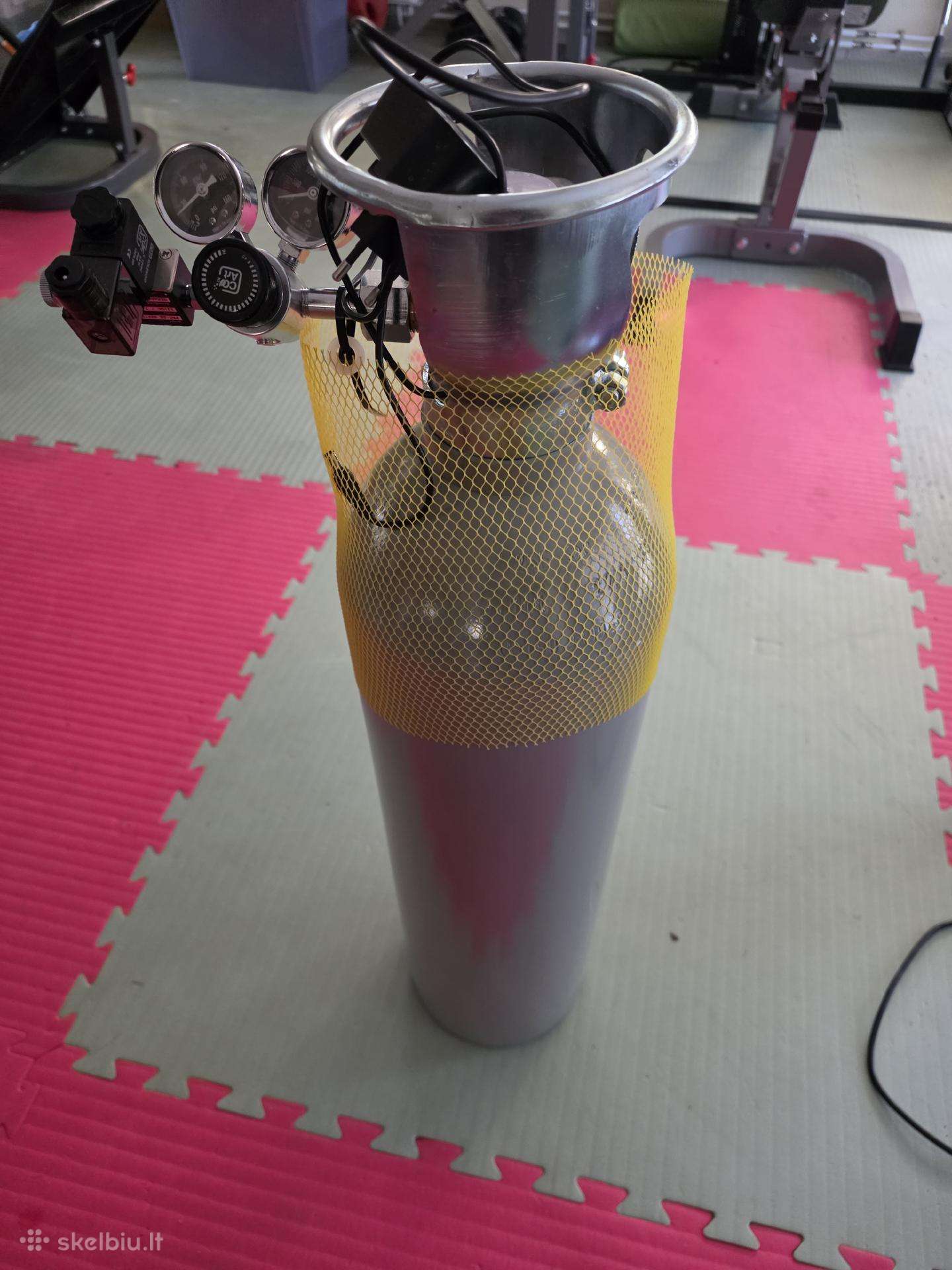 Co2 sistema akvariumui: 20 l balionas + Co2 Art re