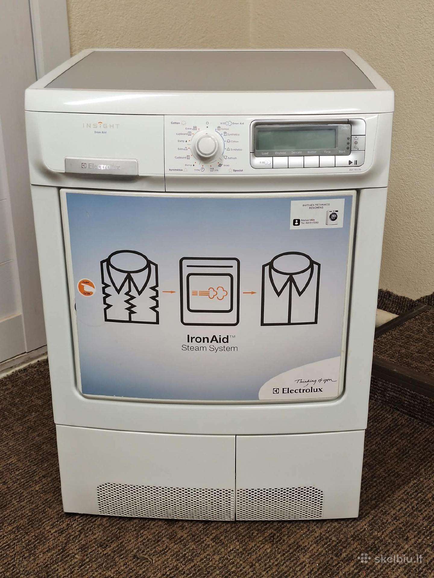 Electrolux Iron Aid Edi96150w džiovyklė