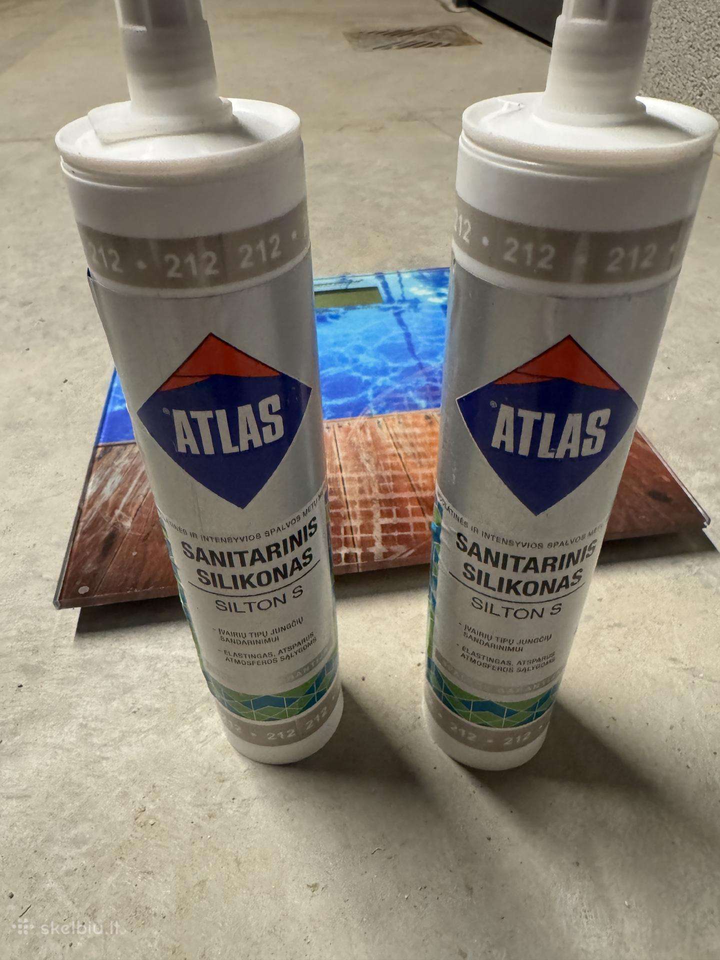 Atlas Silton S silikonas, spalva 212