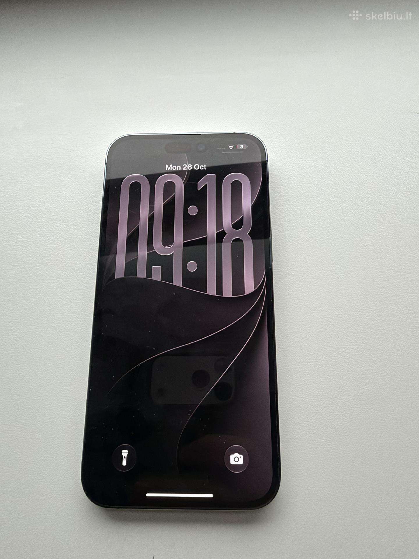 Parduodamas iPhone 14 Pro Max 128gb