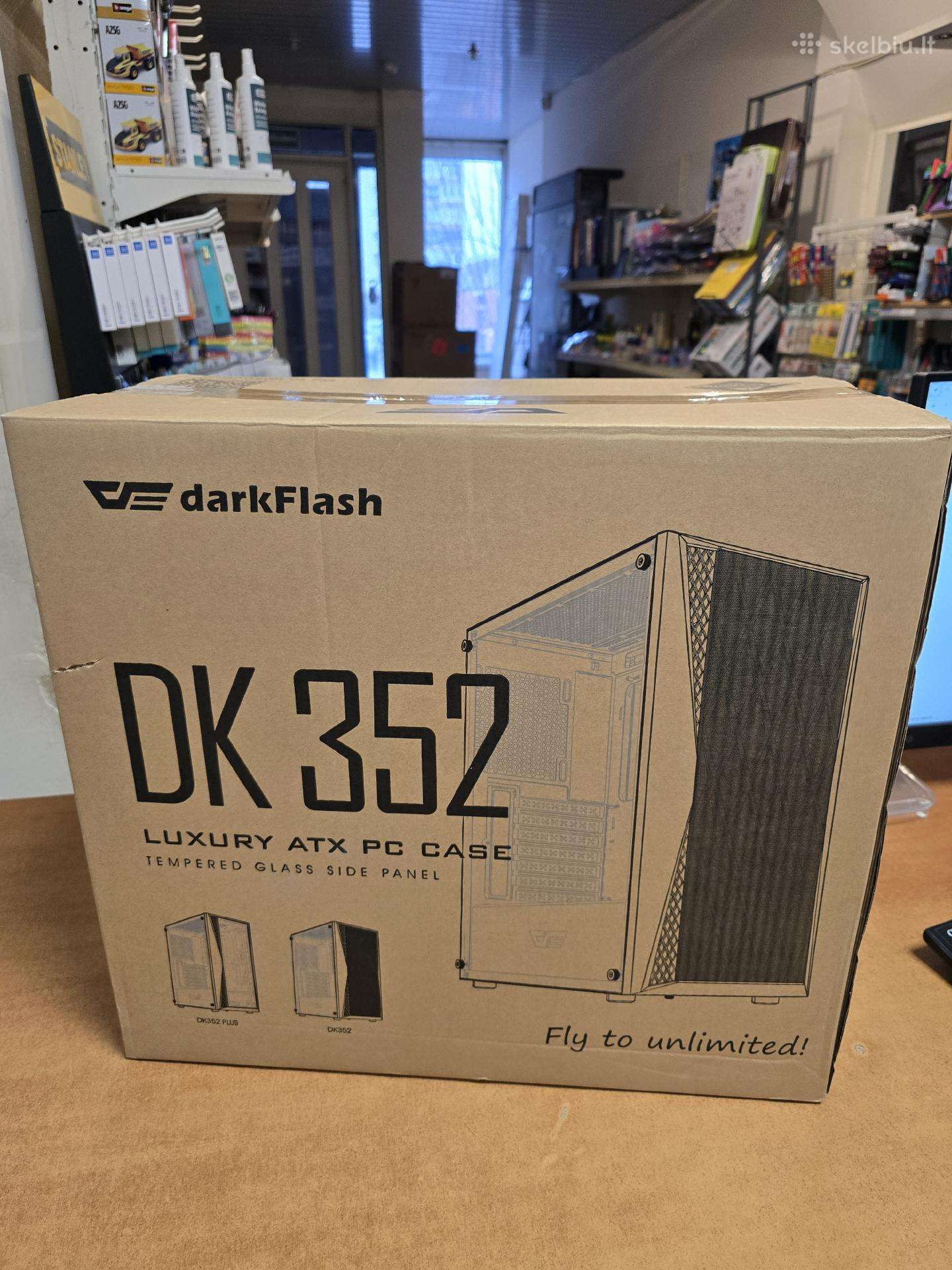 Darkflash Dk352 Plus White 4 Argb Fans